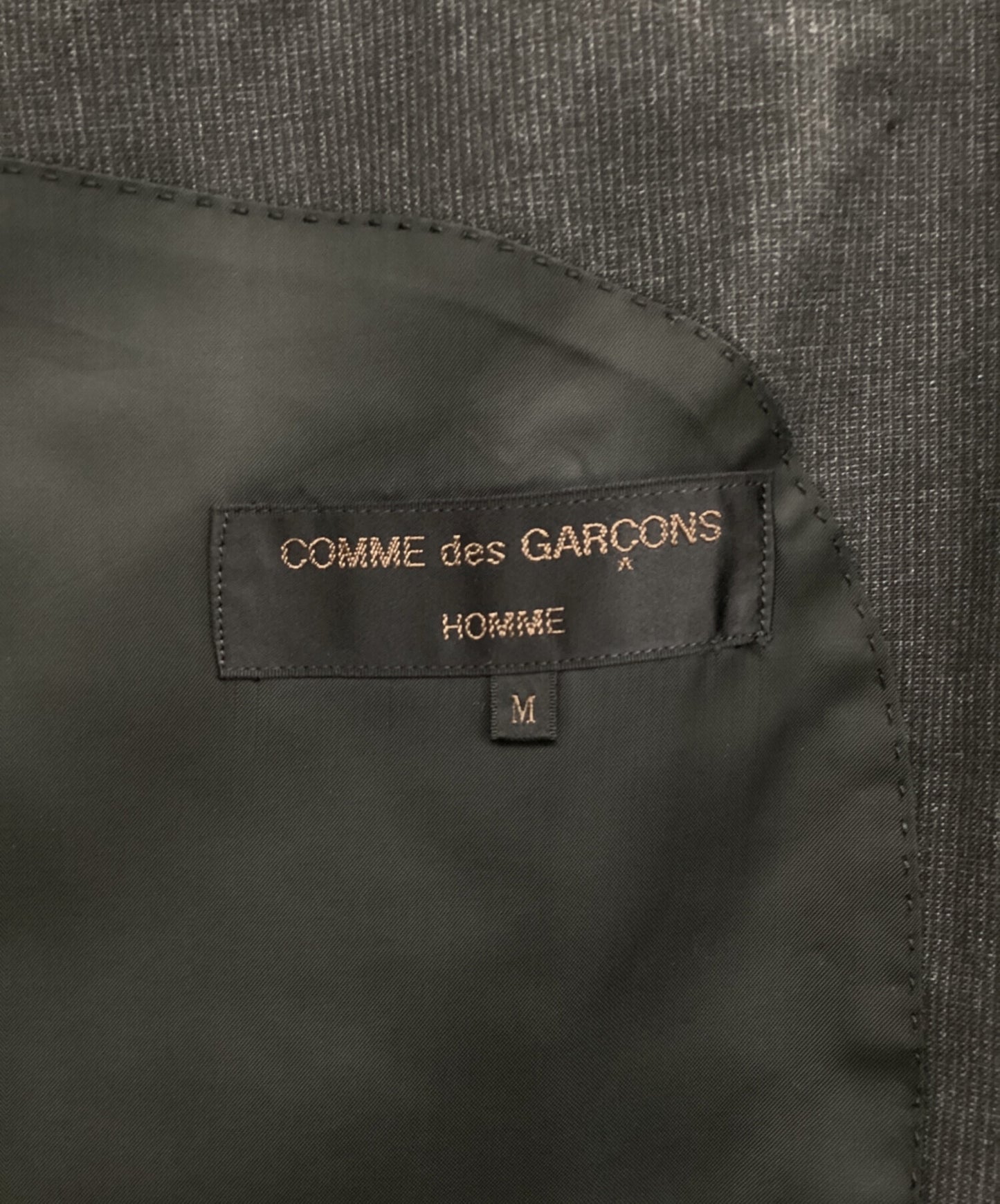 [Pre-owned] COMME des GARCONS HOMME suit that can be worn as a set-up HJ-11009M