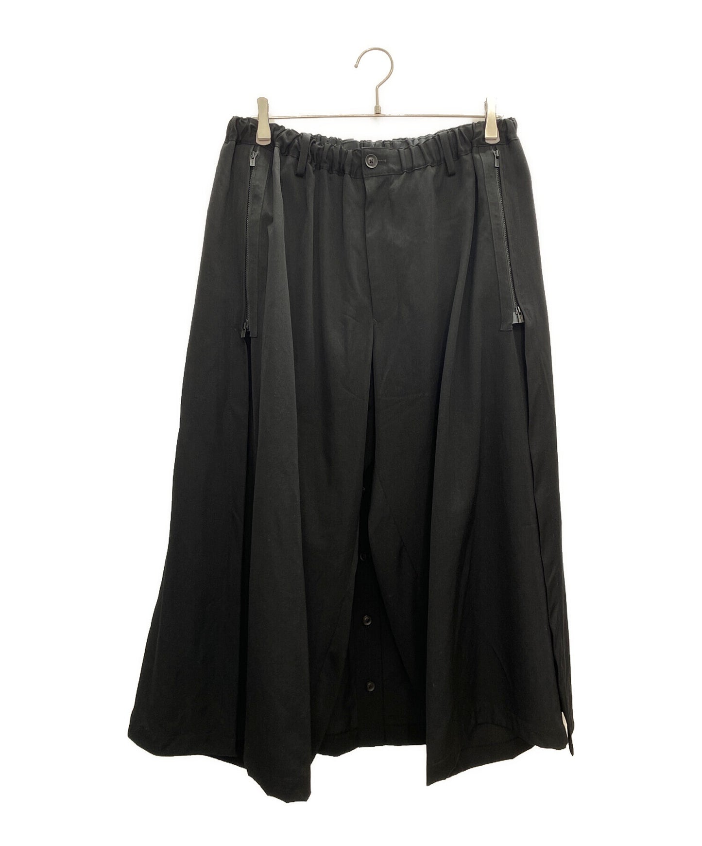 [Pre-owned] YOHJI YAMAMOTO YOHJI YAMAMOTO Pants GABARDINE FASTENER HAKAMA PANTS HR-P93-100