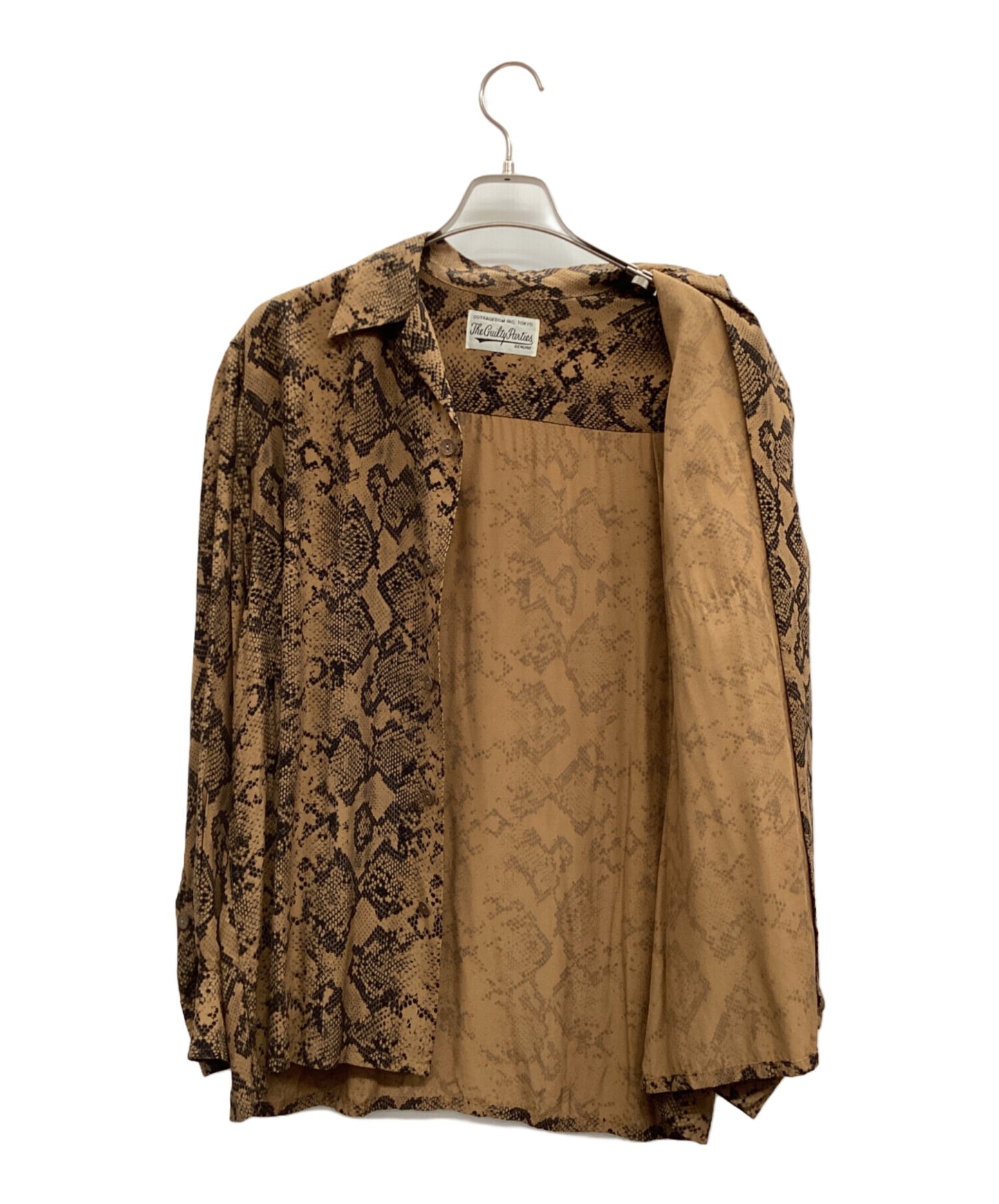 [Pre-owned] WACKO MARIA open-collared shirt 22fwe-wms-hi04