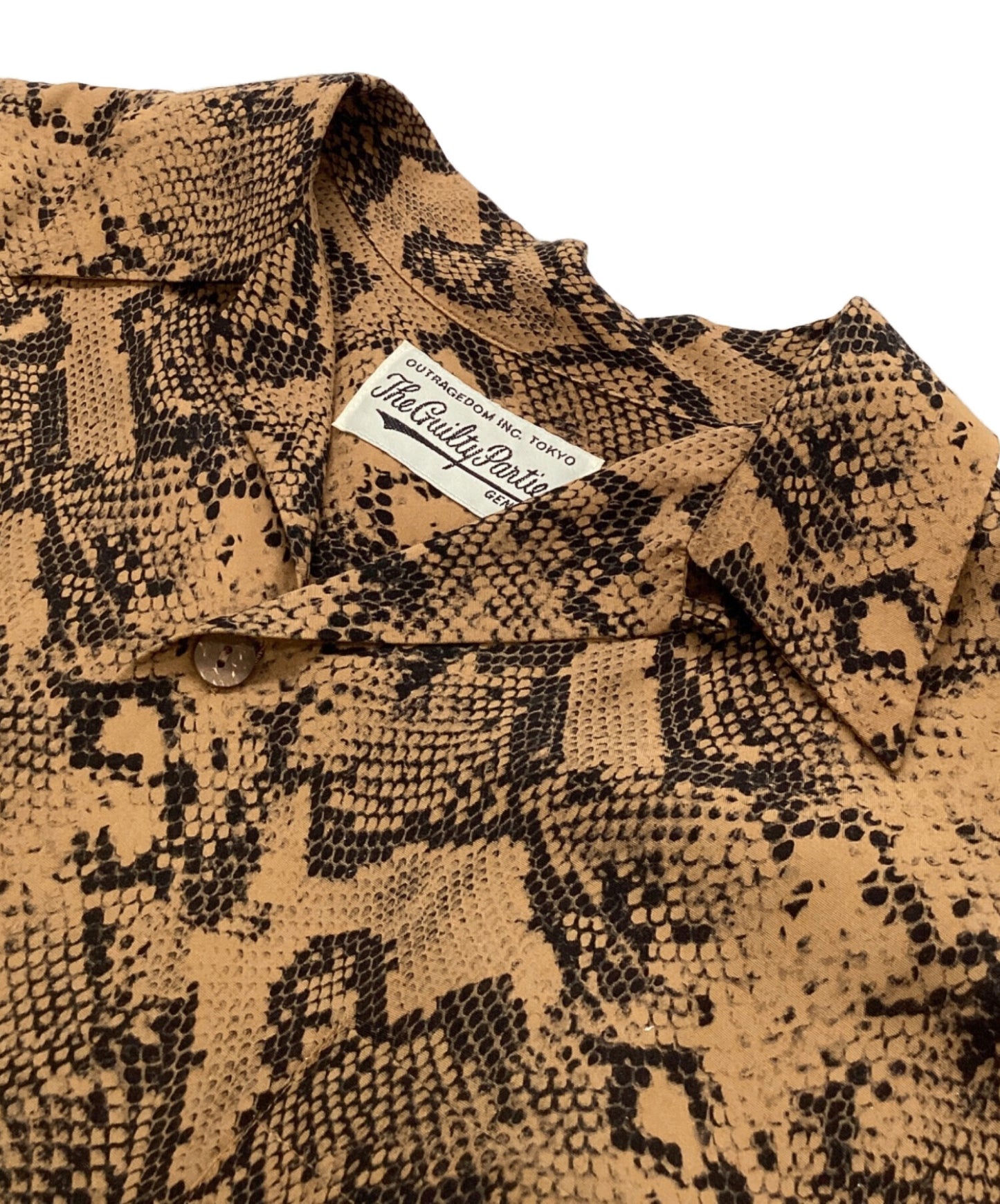 [Pre-owned] WACKO MARIA open-collared shirt 22fwe-wms-hi04