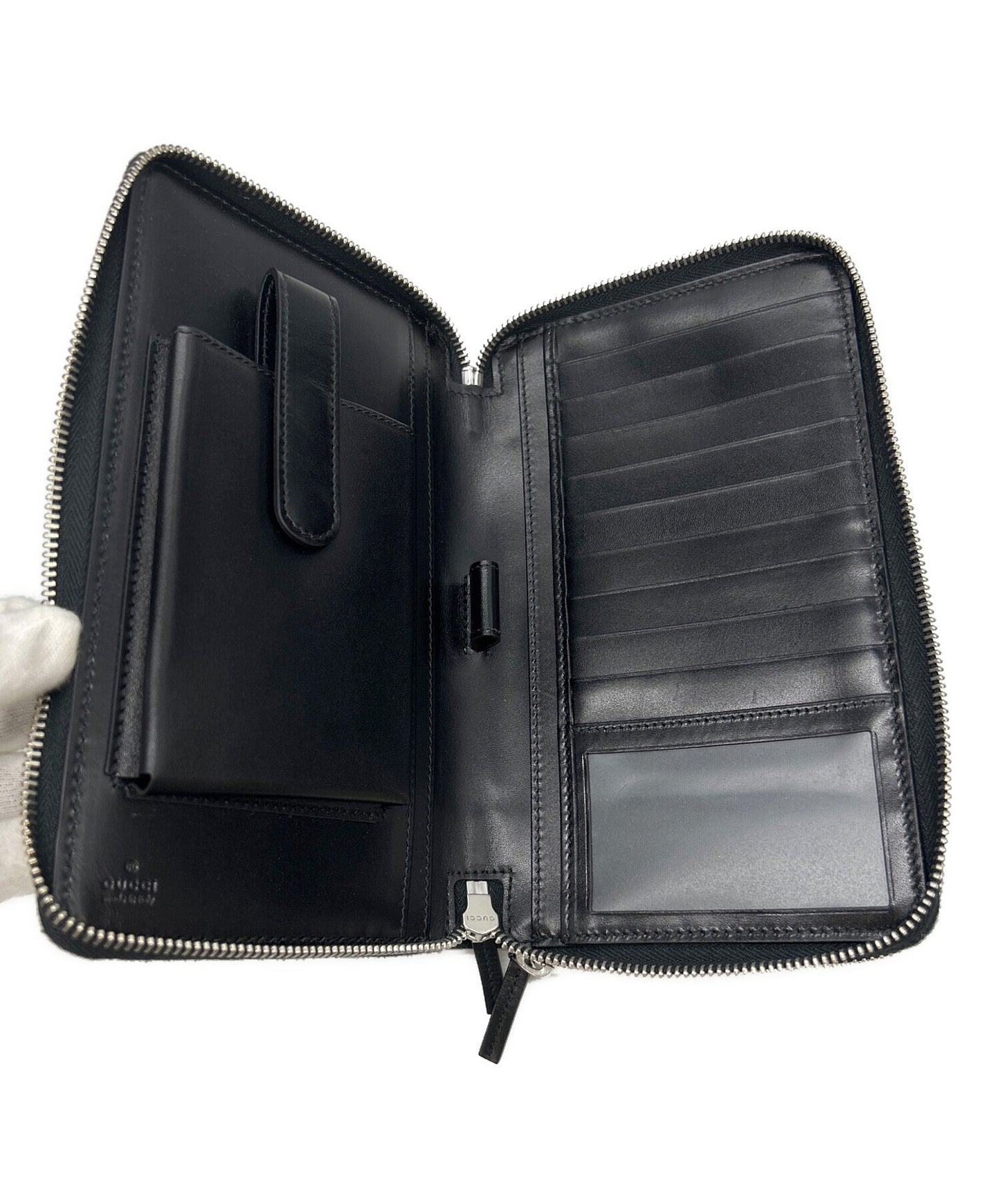 [Pre-owned] GUCCI GUCCI Diamante travel case 395474