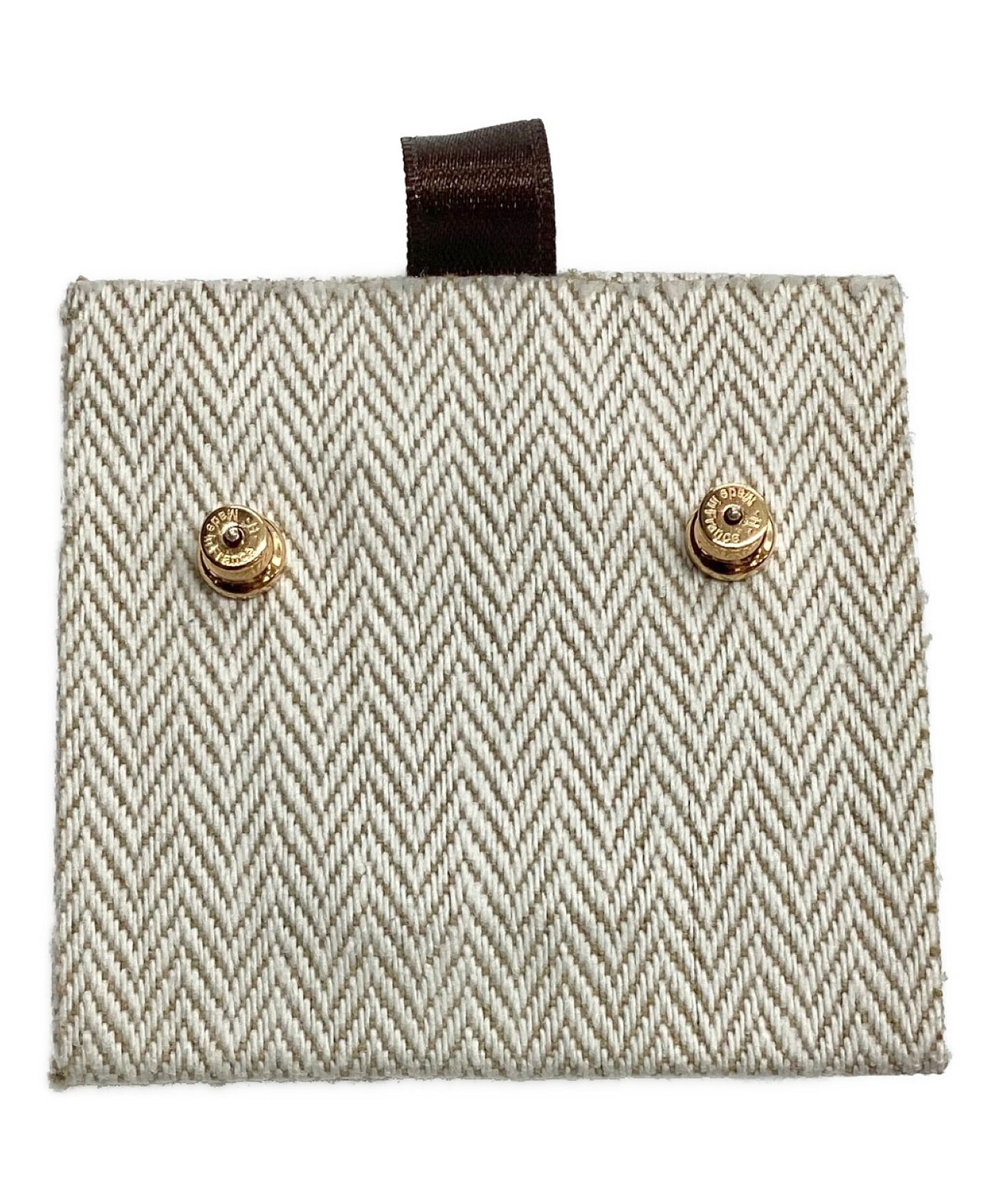 [Pre-owned] HERMES Mini Pop Ash Earrings