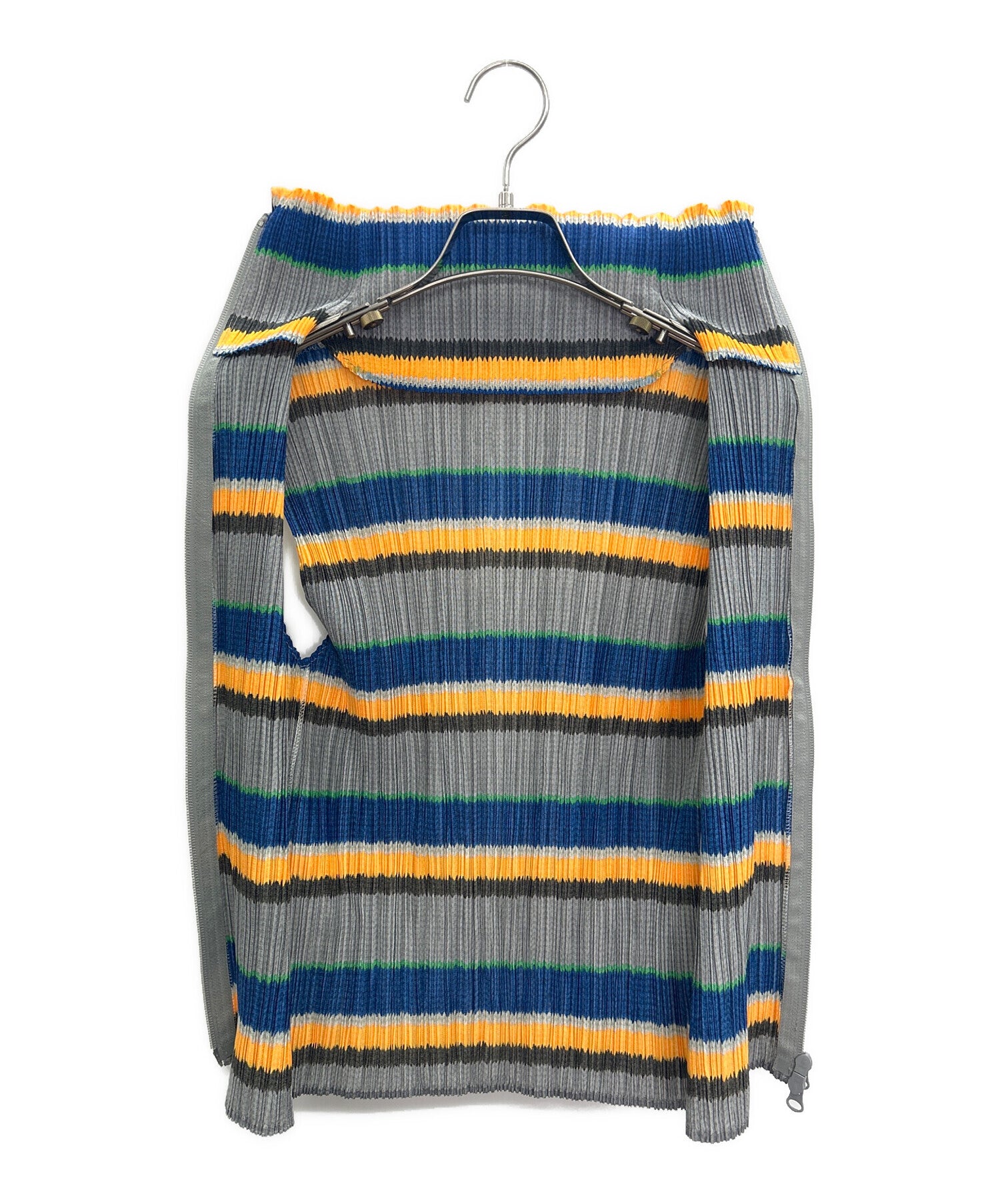 Pre-owned] PLEATS PLEASE PLEATS PLEASE Zip-up top PP14-JE821