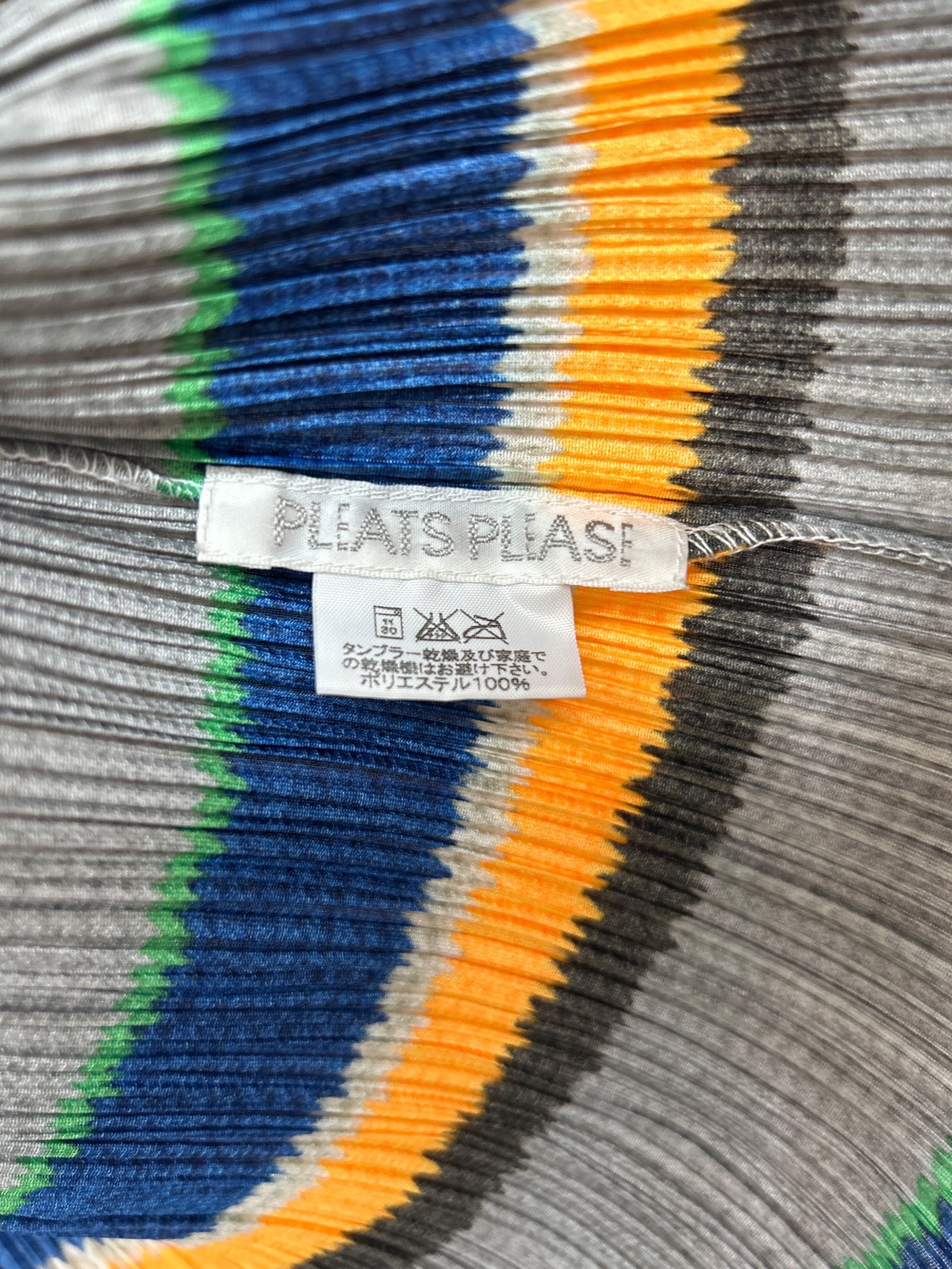 Pre-owned] PLEATS PLEASE PLEATS PLEASE Zip-up top PP14-JE821