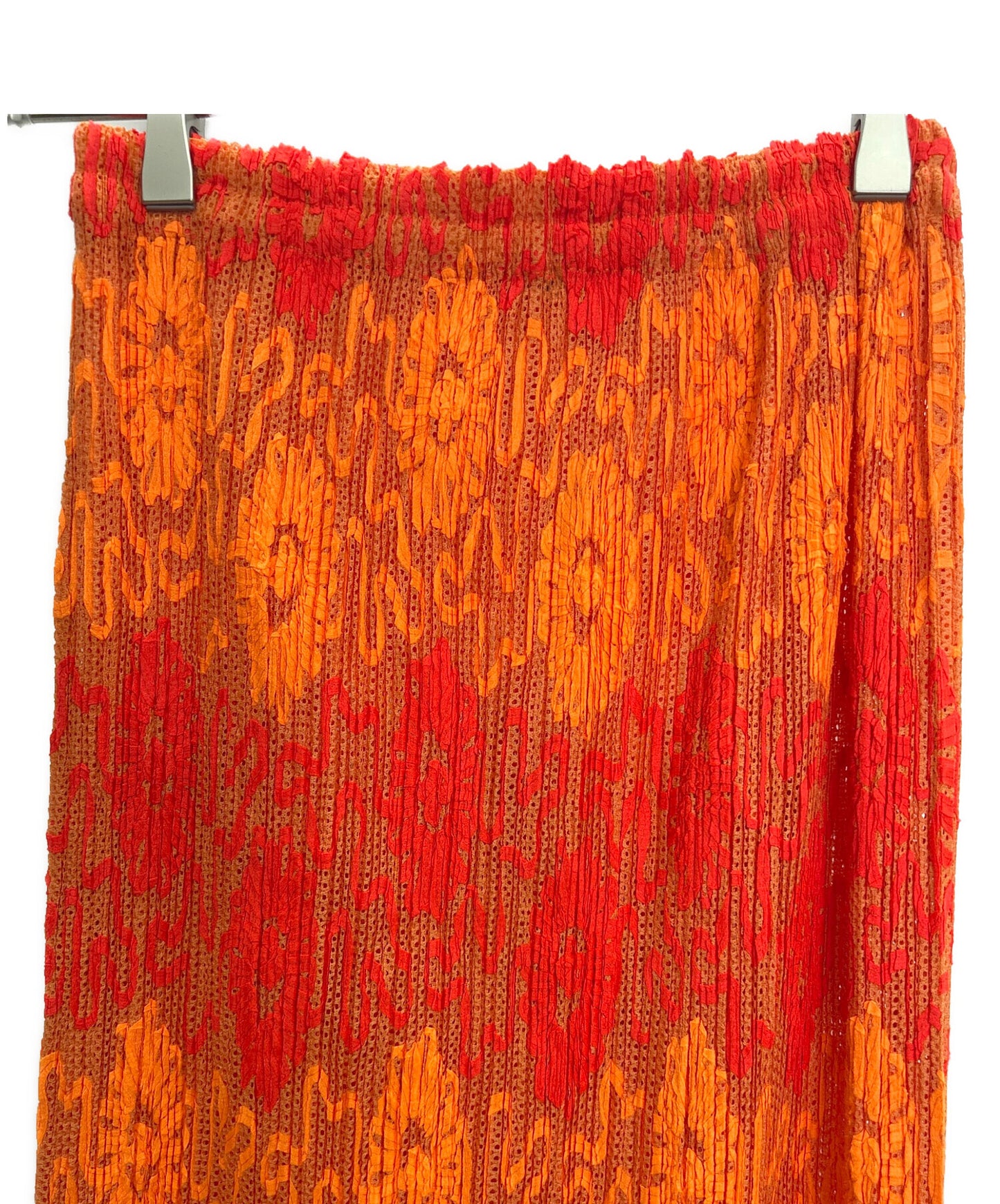 [Pre-owned] PLEATS PLEASE PLEATS PLEASE Skirt Floral pattern PP06-JG901