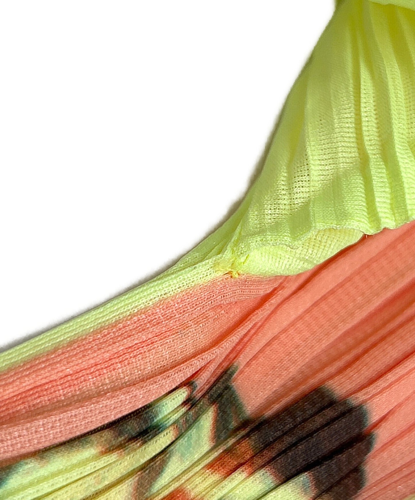 [Pre-owned] PLEATS PLEASE PLEATS PLEASE High Neck Cut & Sewn Parfait Print