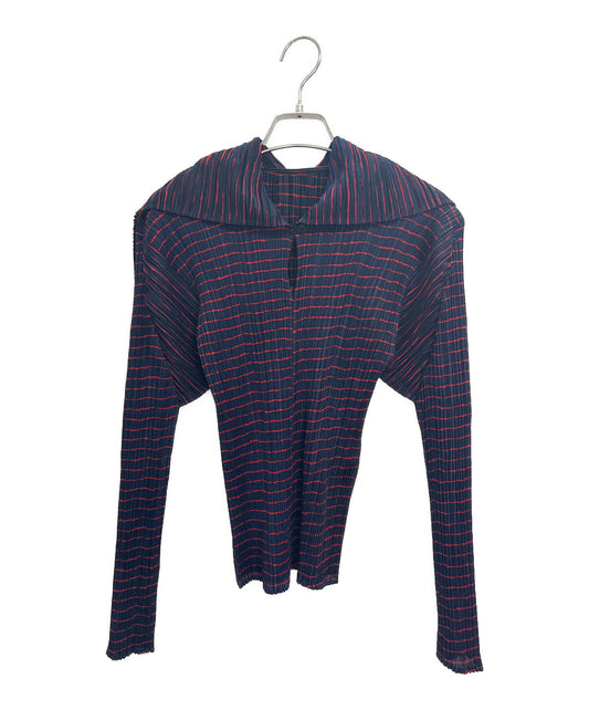 [Pre-owned] PLEATS PLEASE PLEATS PLEASE Long Sleeve Blouse PP96-JK084