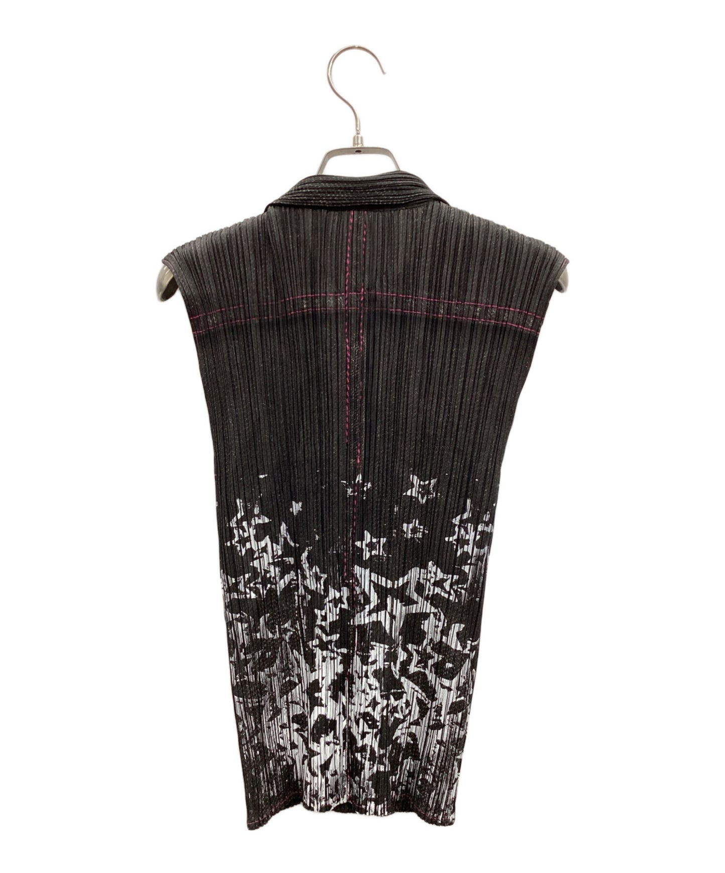 [Pre-owned] PLEATS PLEASE Pleated sleeveless blouse PP22-JE814