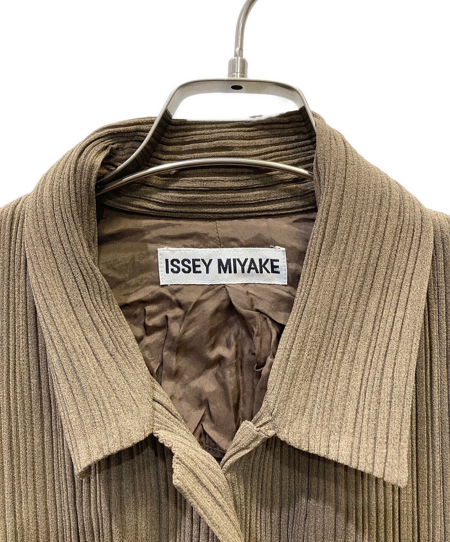[Pre-owned] ISSEY MIYAKE pleated jacket IM84-FD615