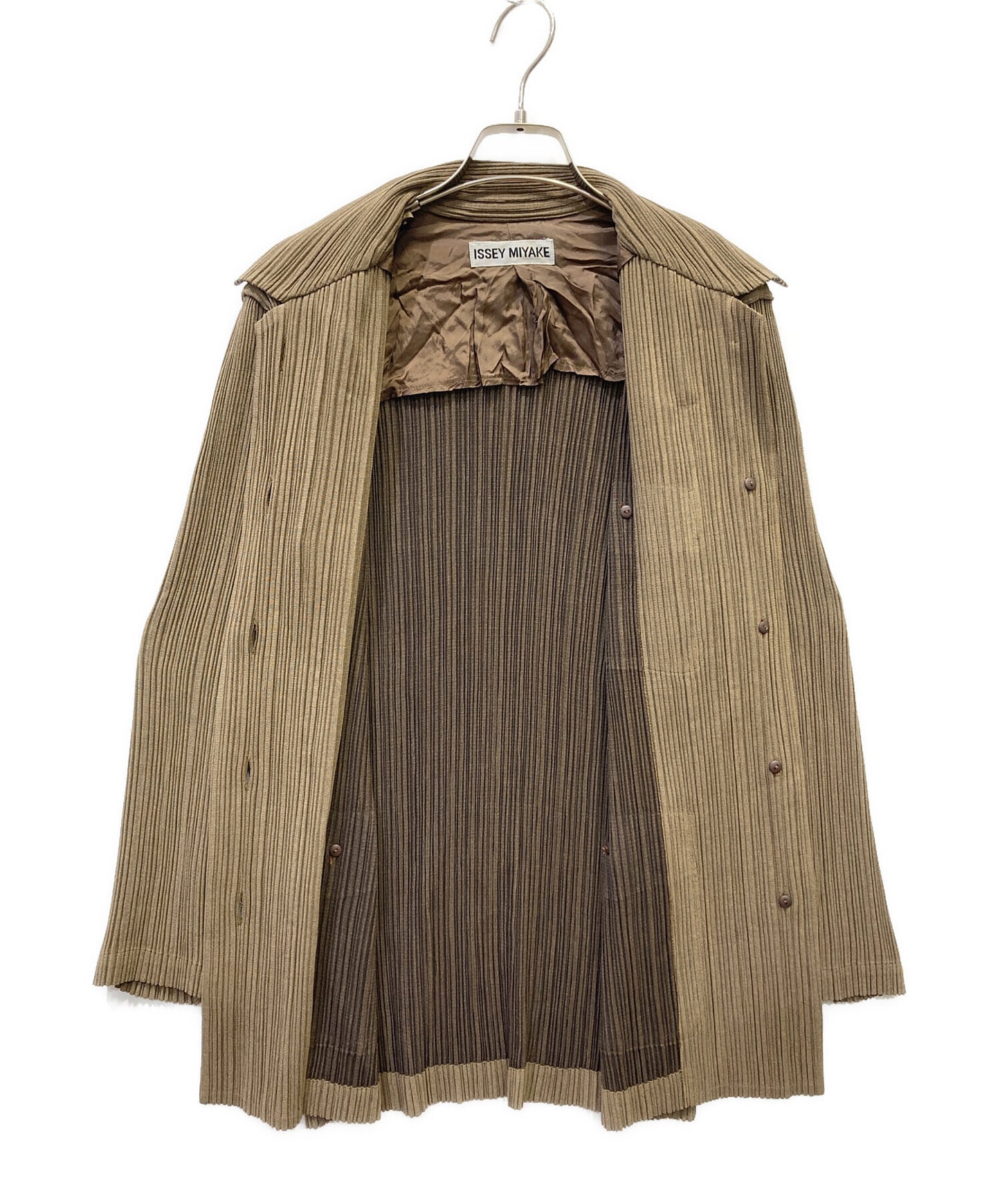 [Pre-owned] ISSEY MIYAKE pleated jacket IM84-FD615