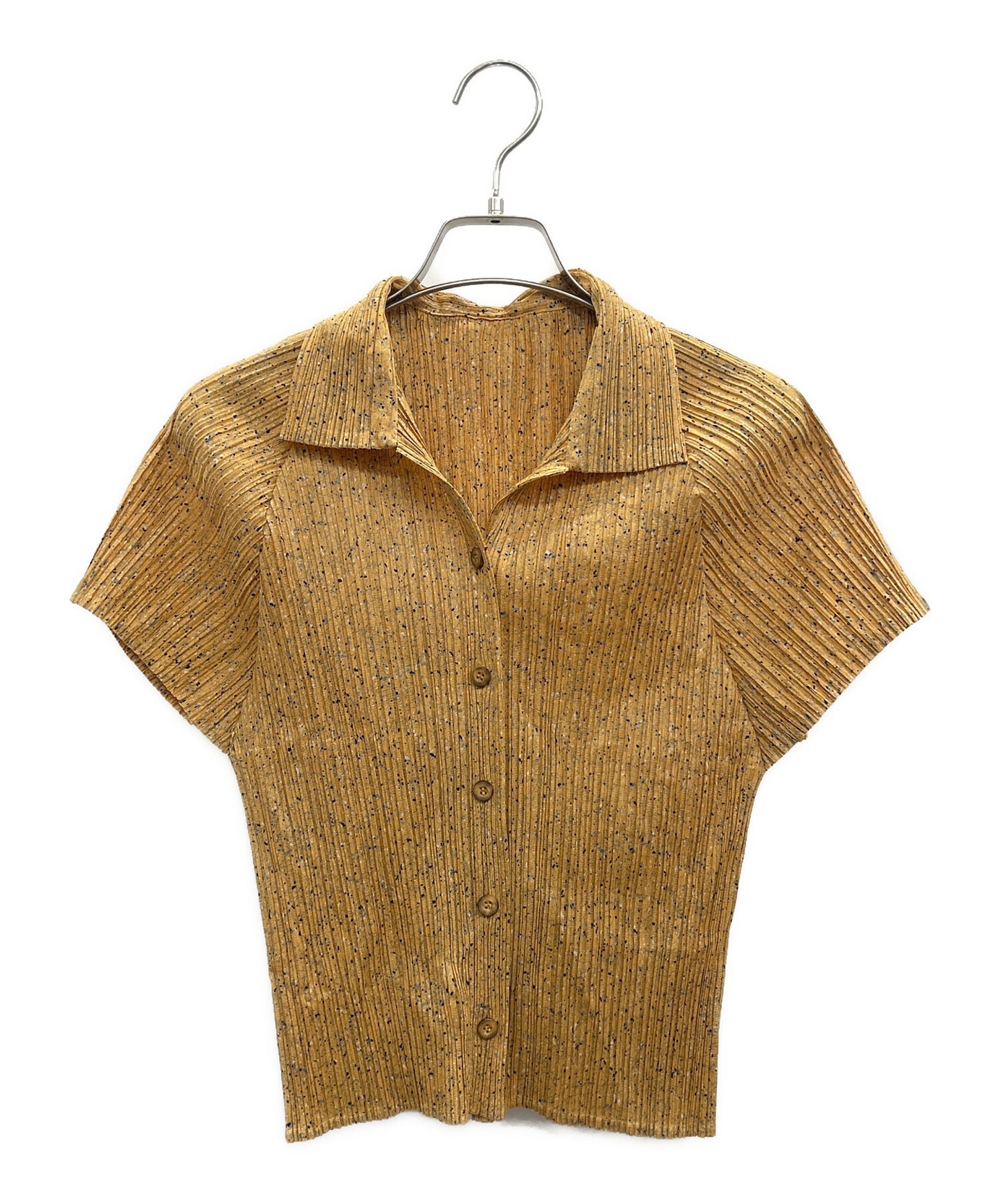 [Pre-owned] PLEATS PLEASE PLEATS PLEASE Short-Sleeved Shirt PP92-JK043