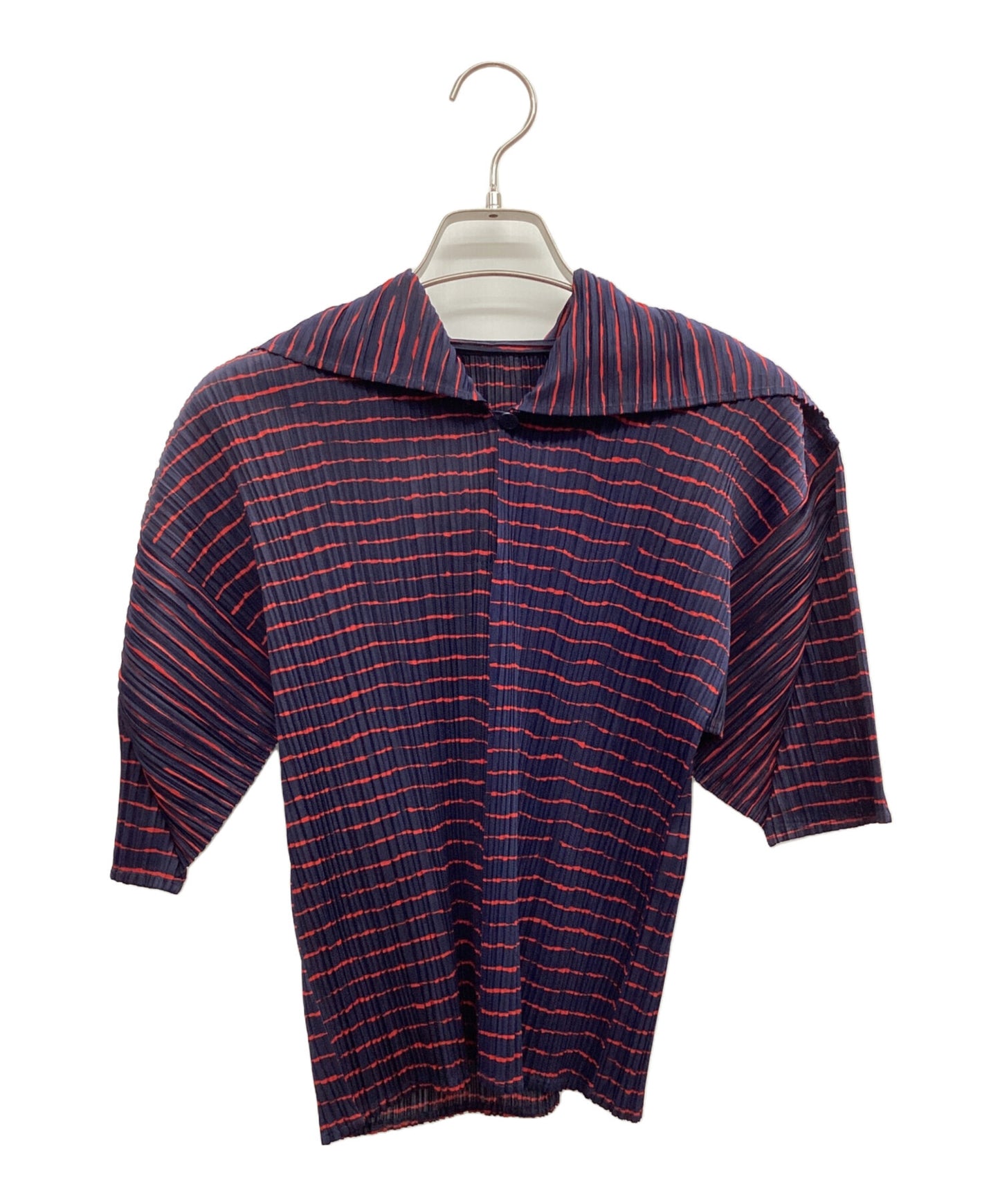 [Pre-owned] PLEATS PLEASE short-sleeved blouse PP96-JK083