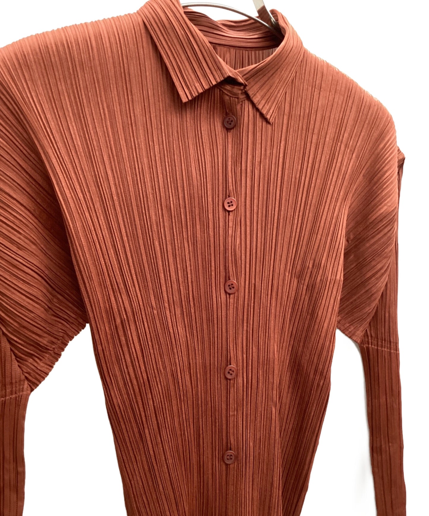 [Pre-owned] PLEATS PLEASE pleated shirt PP63-JJ401