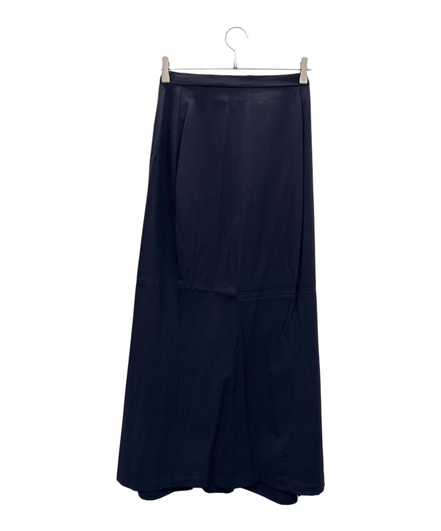 [Pre-owned] YOHJI YAMAMOTO Wool Gaber Curve Switched Skirt FF-S12-100