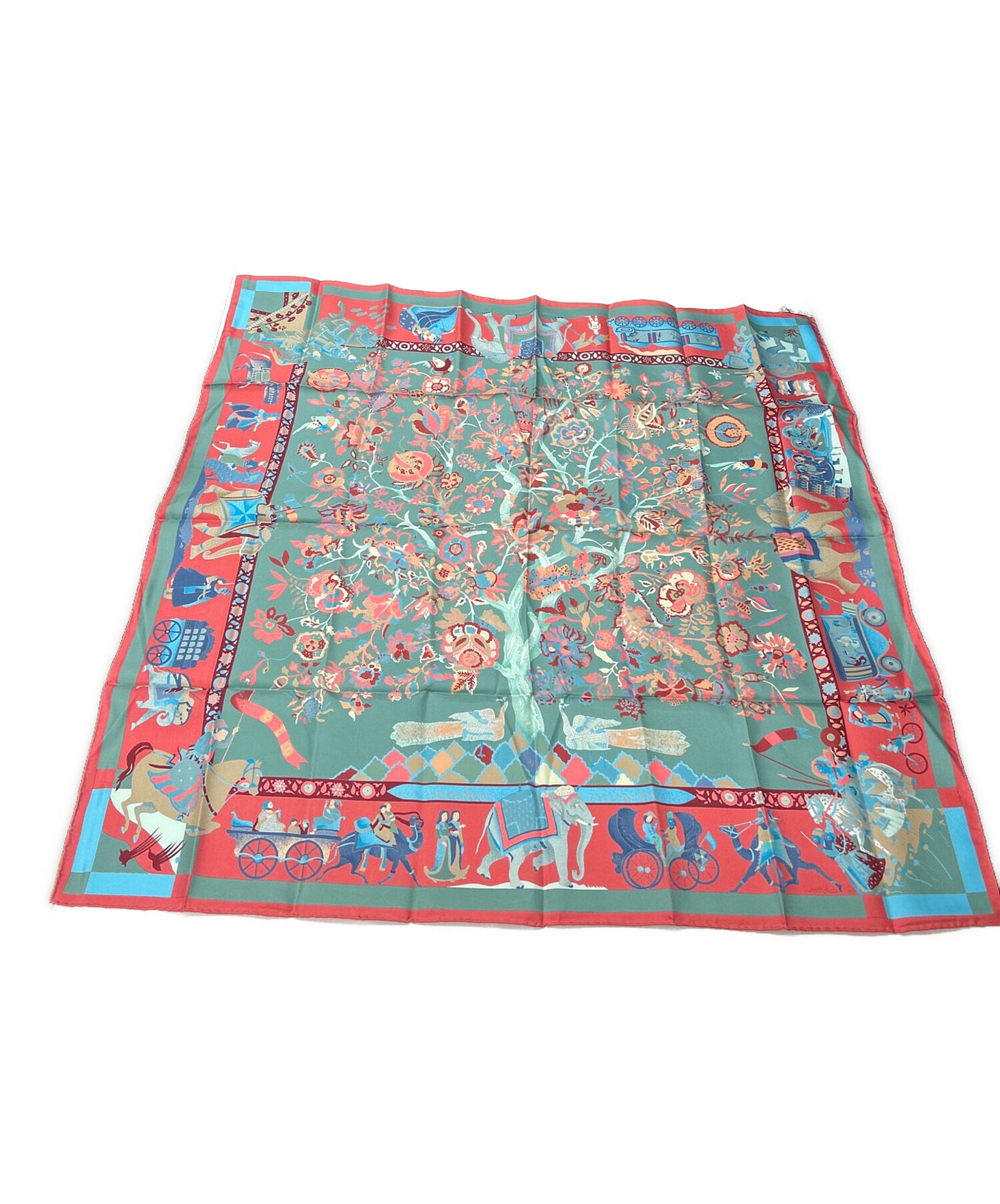 [Pre-owned] HERMES HERMES Scarf Carré 90 Dazzling India