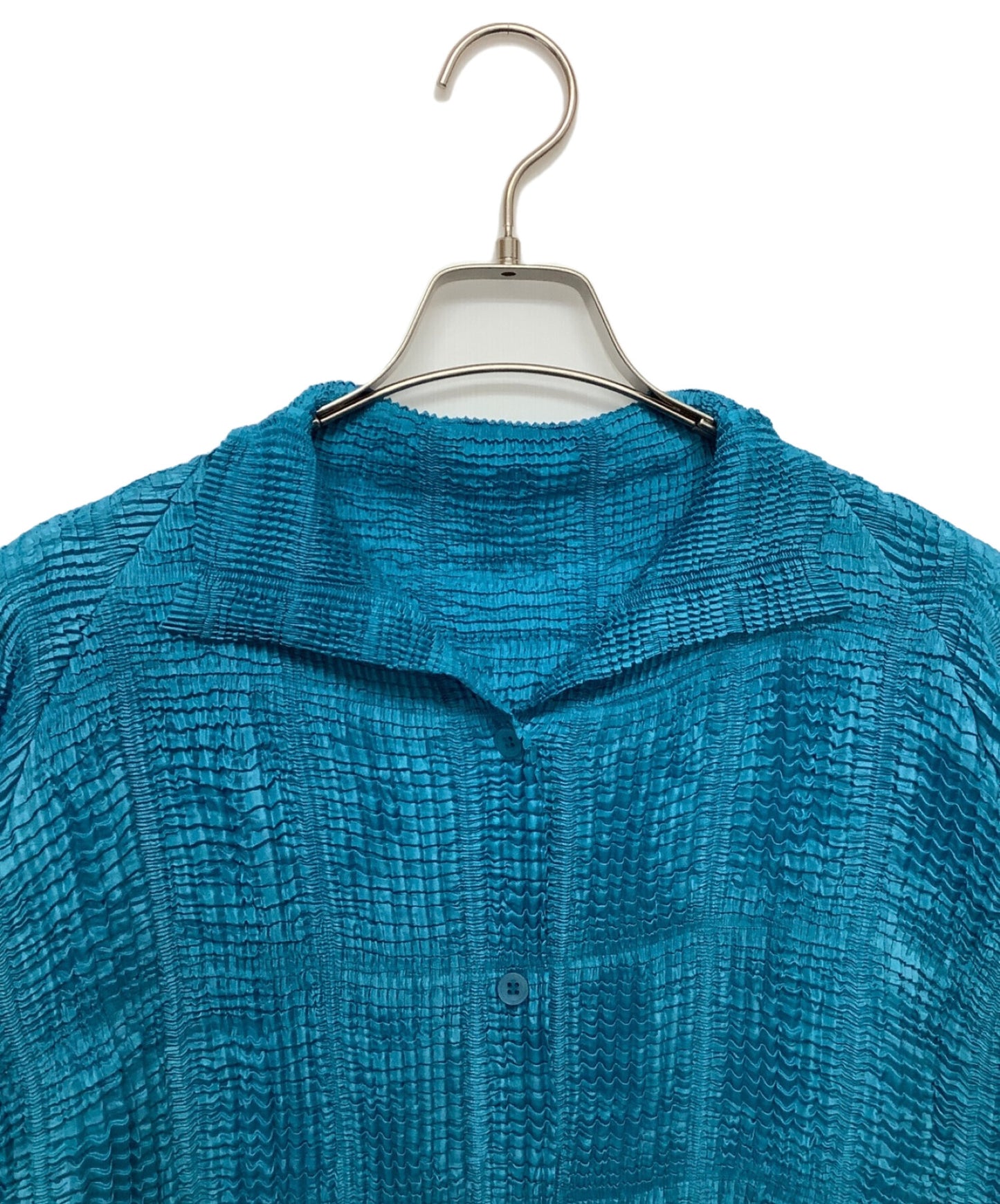 [Pre-owned] ISSEY MIYAKE Pleated cardigan IM13FJ707