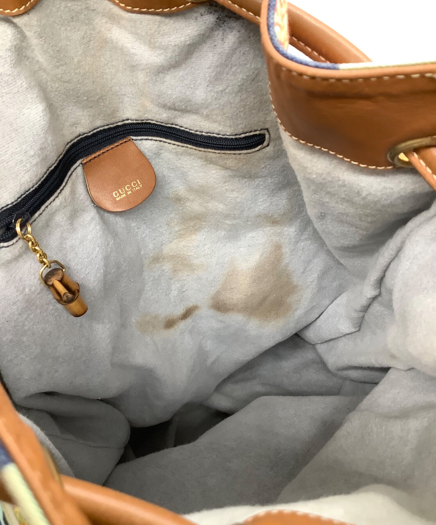 [Pre-owned] GUCCI Drawstring Shoulder Bag