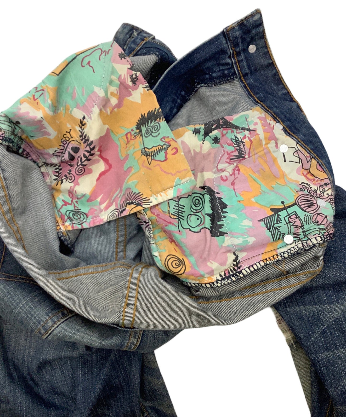 [Pre-owned] stussy denim pants