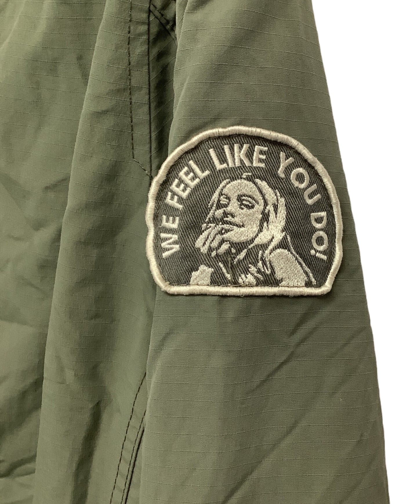 [Pre-owned] Hysteric Glamour PrimaLoft Nylon Military Jacket 0214AB01