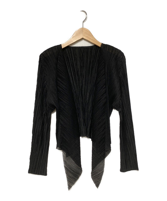 [Pre-owned] PLEATS PLEASE pleated cardigan PP33-JO613