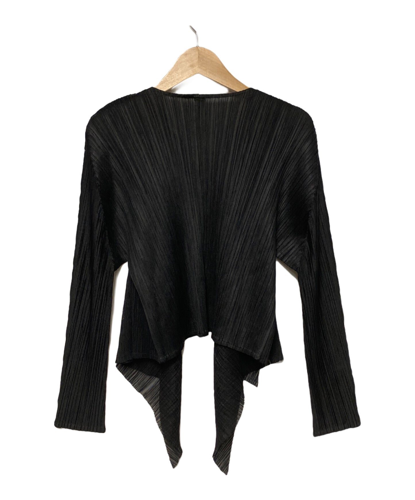 [Pre-owned] PLEATS PLEASE pleated cardigan PP33-JO613