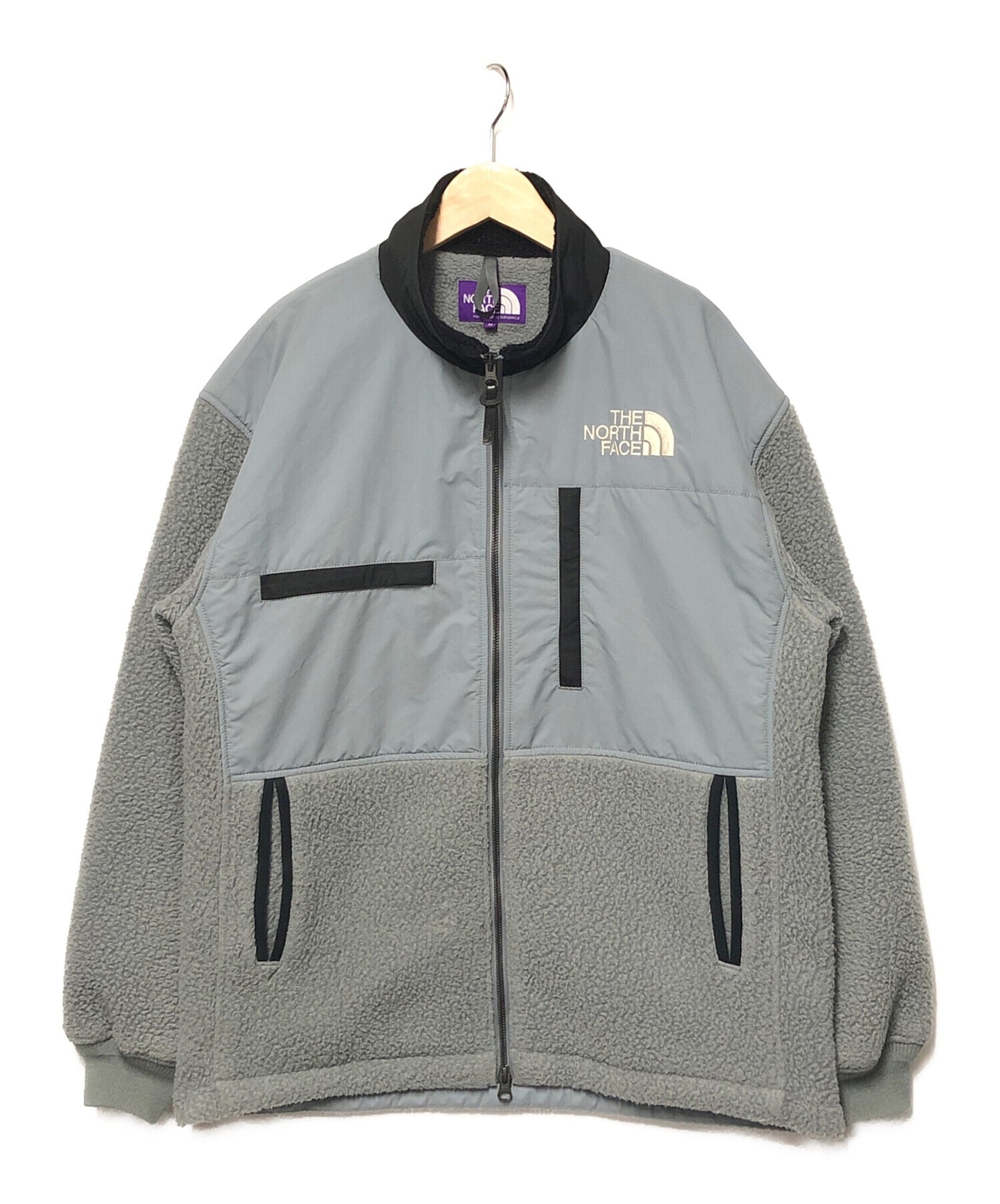 [Pre-owned] THE NORTHFACE PURPLELABEL DENALI JACKET / Fleece Jacket with Faux Fur Trim NA2054N