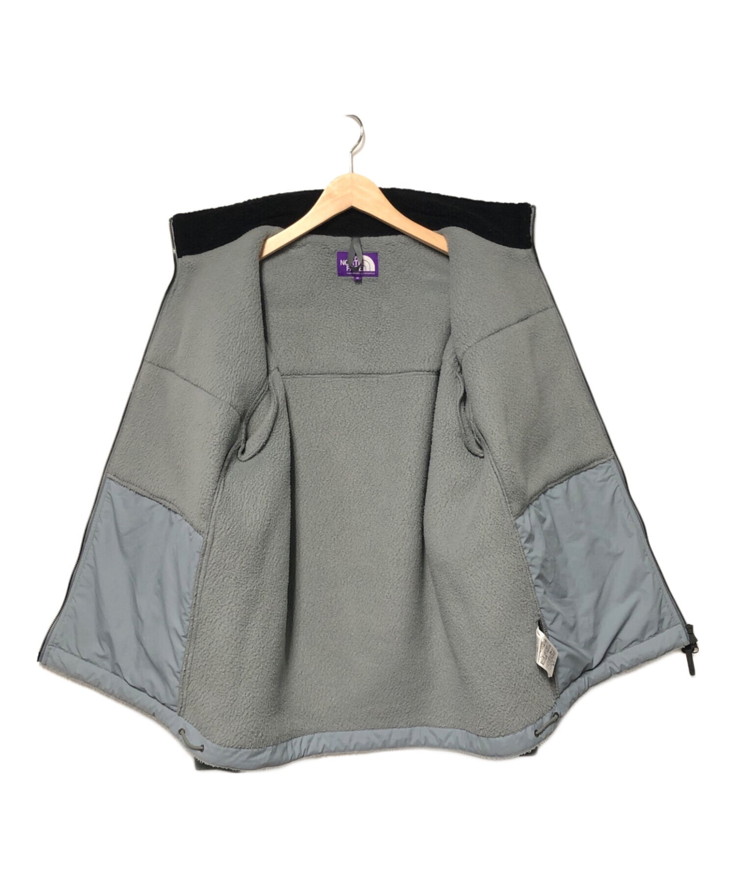 [Pre-owned] THE NORTHFACE PURPLELABEL DENALI JACKET / Fleece Jacket with Faux Fur Trim NA2054N