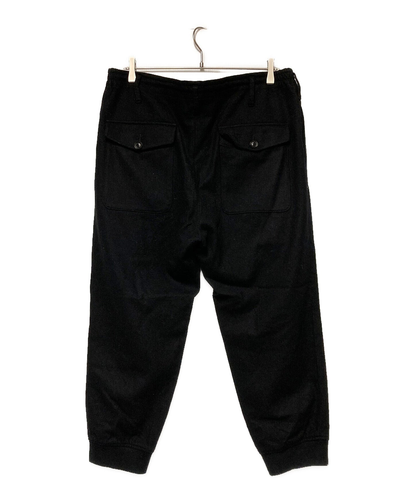 [Pre-owned] Yohji Yamamoto pour homme Wool Flannel Easy Rib Pants HY-P05-103