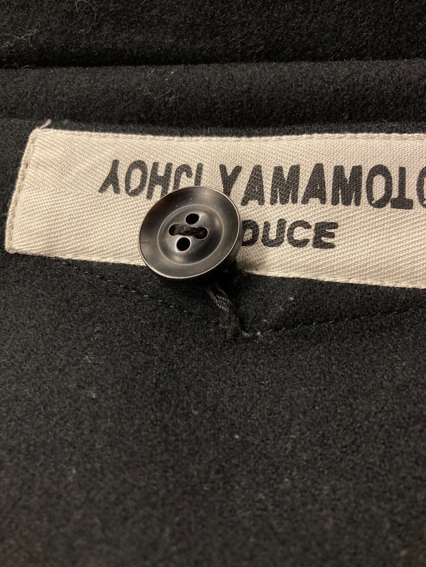 [Pre-owned] Yohji Yamamoto pour homme Wool Flannel Easy Rib Pants HY-P05-103