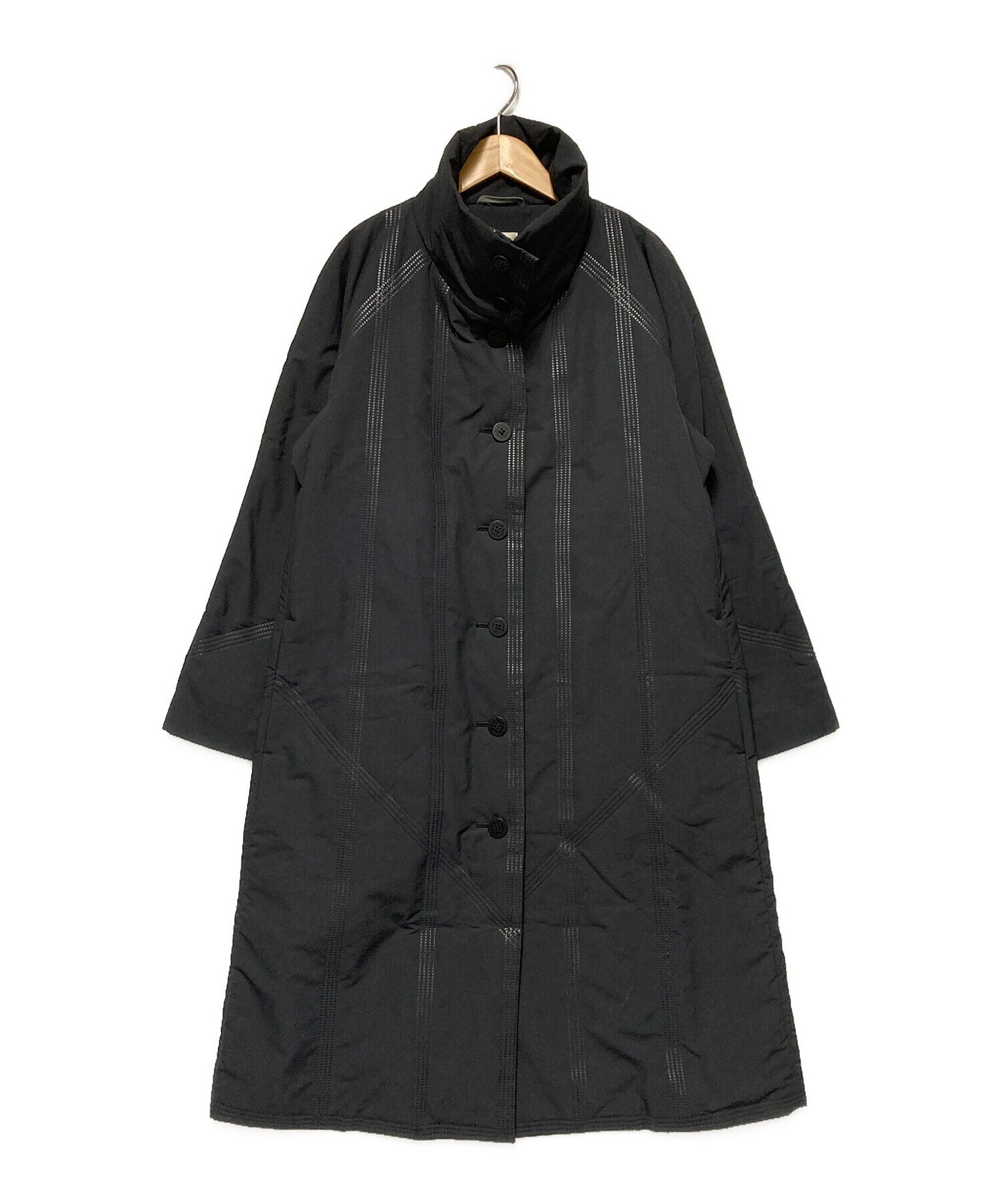[Pre-owned] PLEATS PLEASE Cutwork cotton coat PP74-ZA872