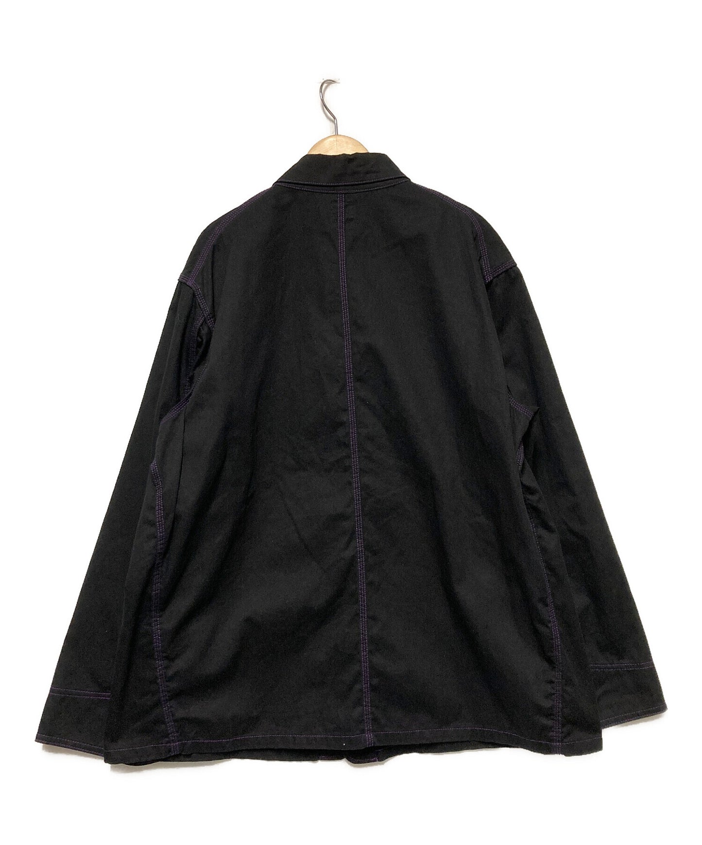 [Pre-owned] Needles Coverall Cotton Twill / Papillon Embroidered Cotton Twill Coverall KP285