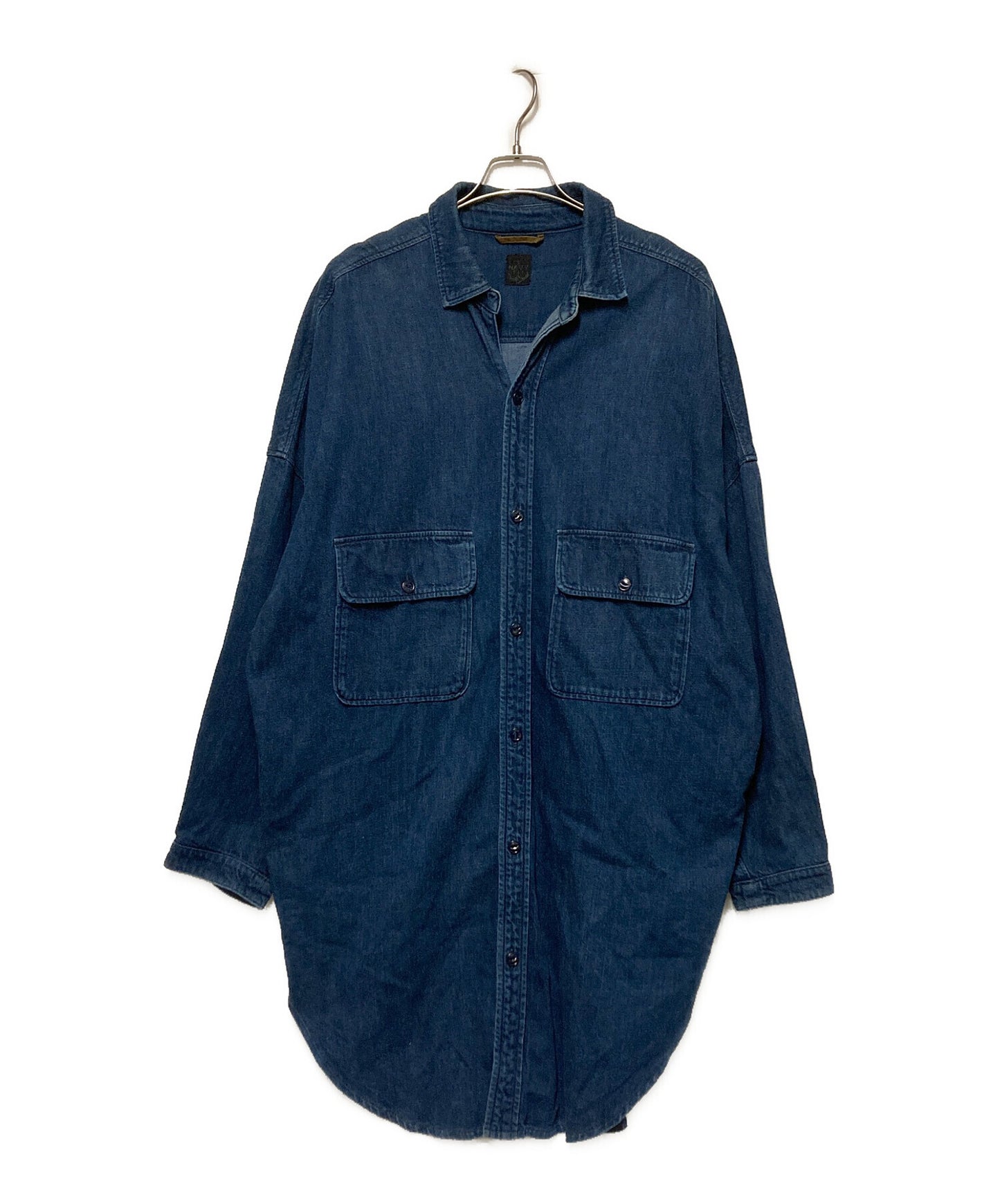 [Pre-owned] KAPITAL 12oz Denim CPO Slappy Shirt K1608LS027