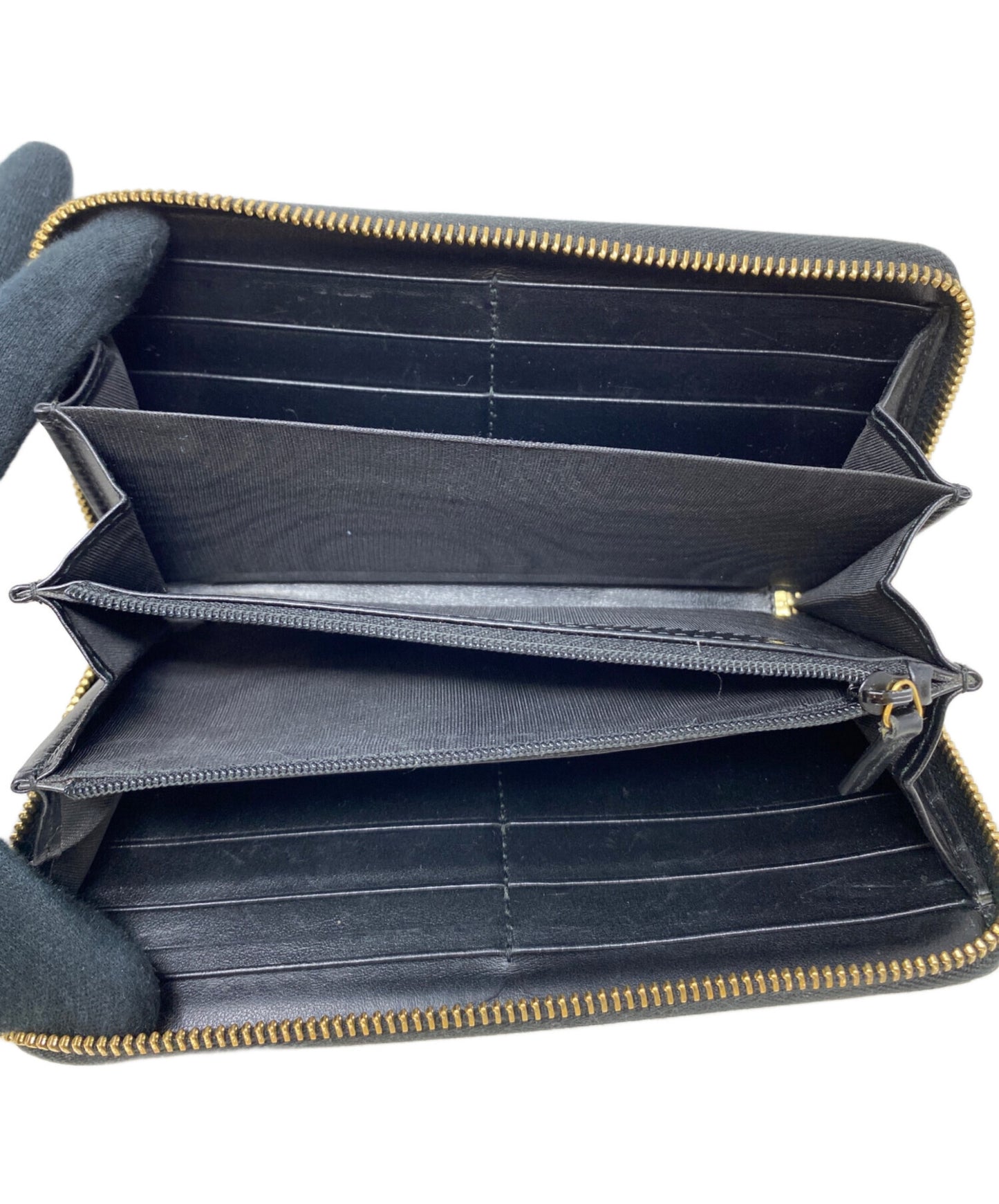 [Pre-owned] GUCCI long wallet 547591