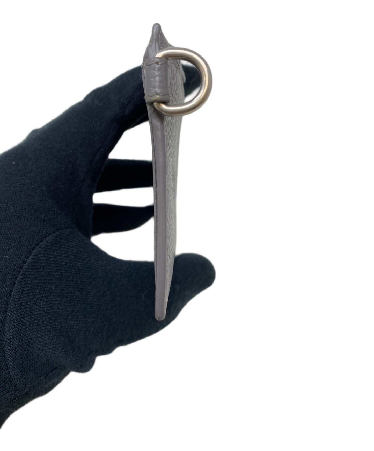 [Pre-owned] BALENCIAGA Logo leather fragment case 594548