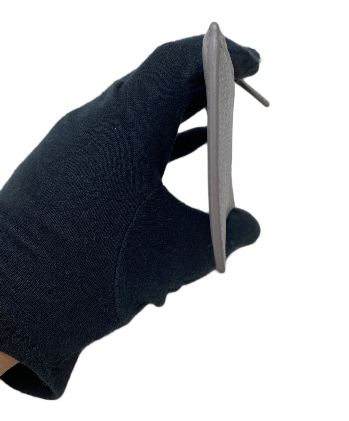 [Pre-owned] BALENCIAGA Logo leather fragment case 594548