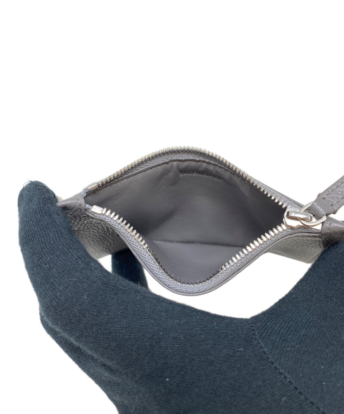 [Pre-owned] BALENCIAGA Logo leather fragment case 594548