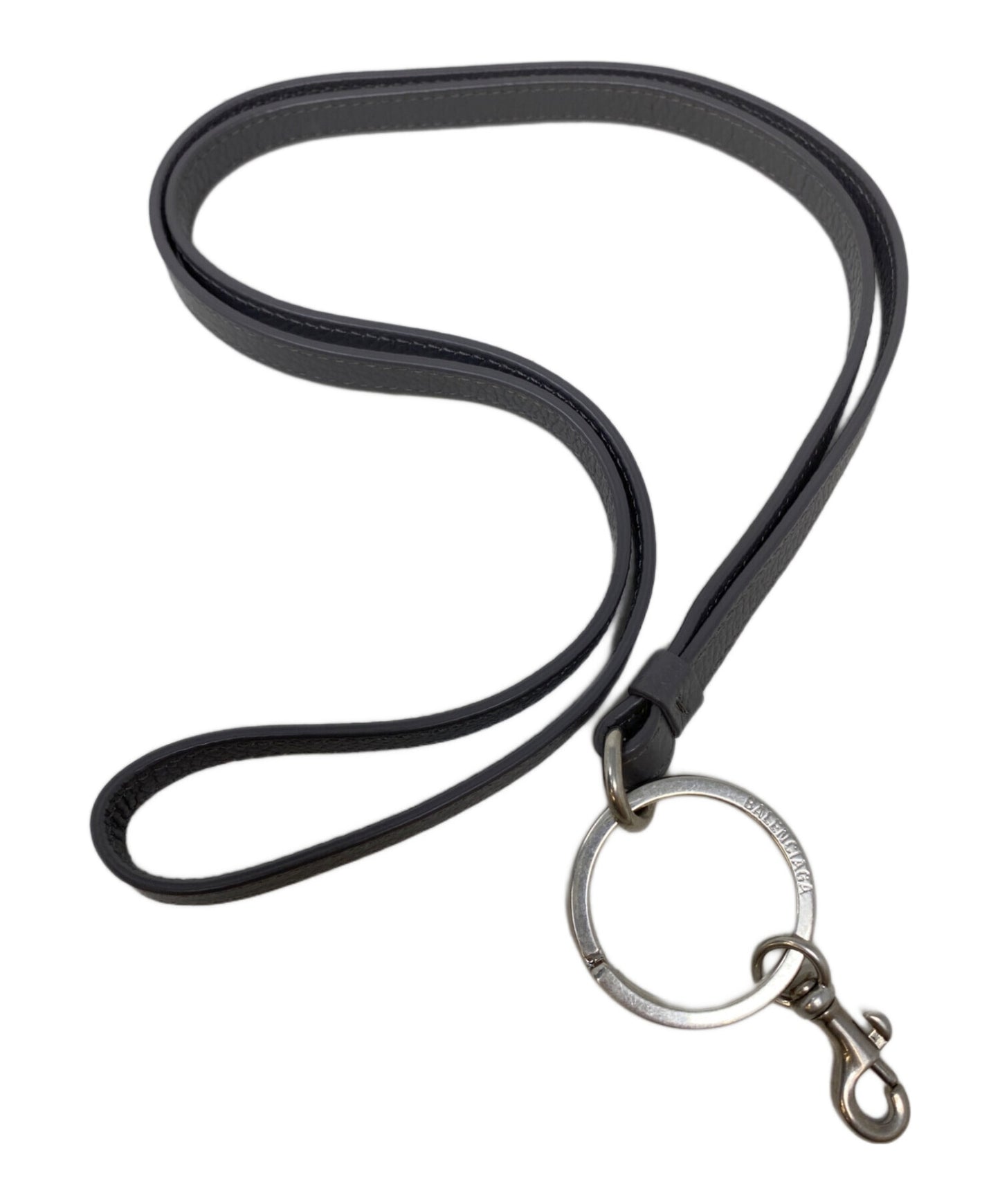 [Pre-owned] BALENCIAGA Logo leather fragment case 594548