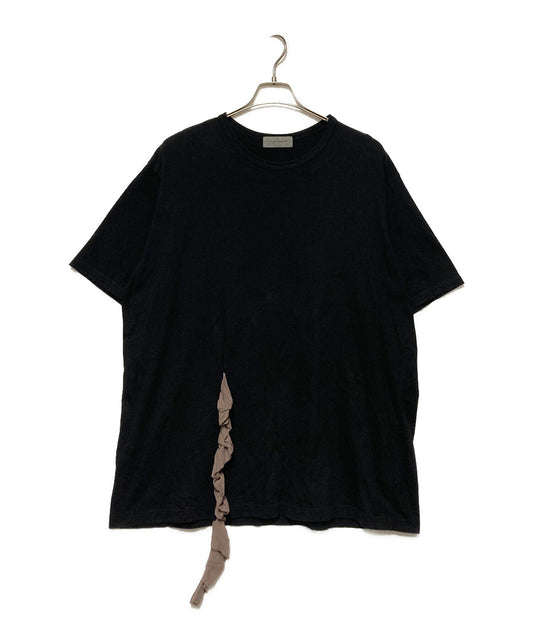 [Pre-owned] Yohji Yamamoto pour homme 24SS combed jersey ruffle T-shirt HS-T59-271