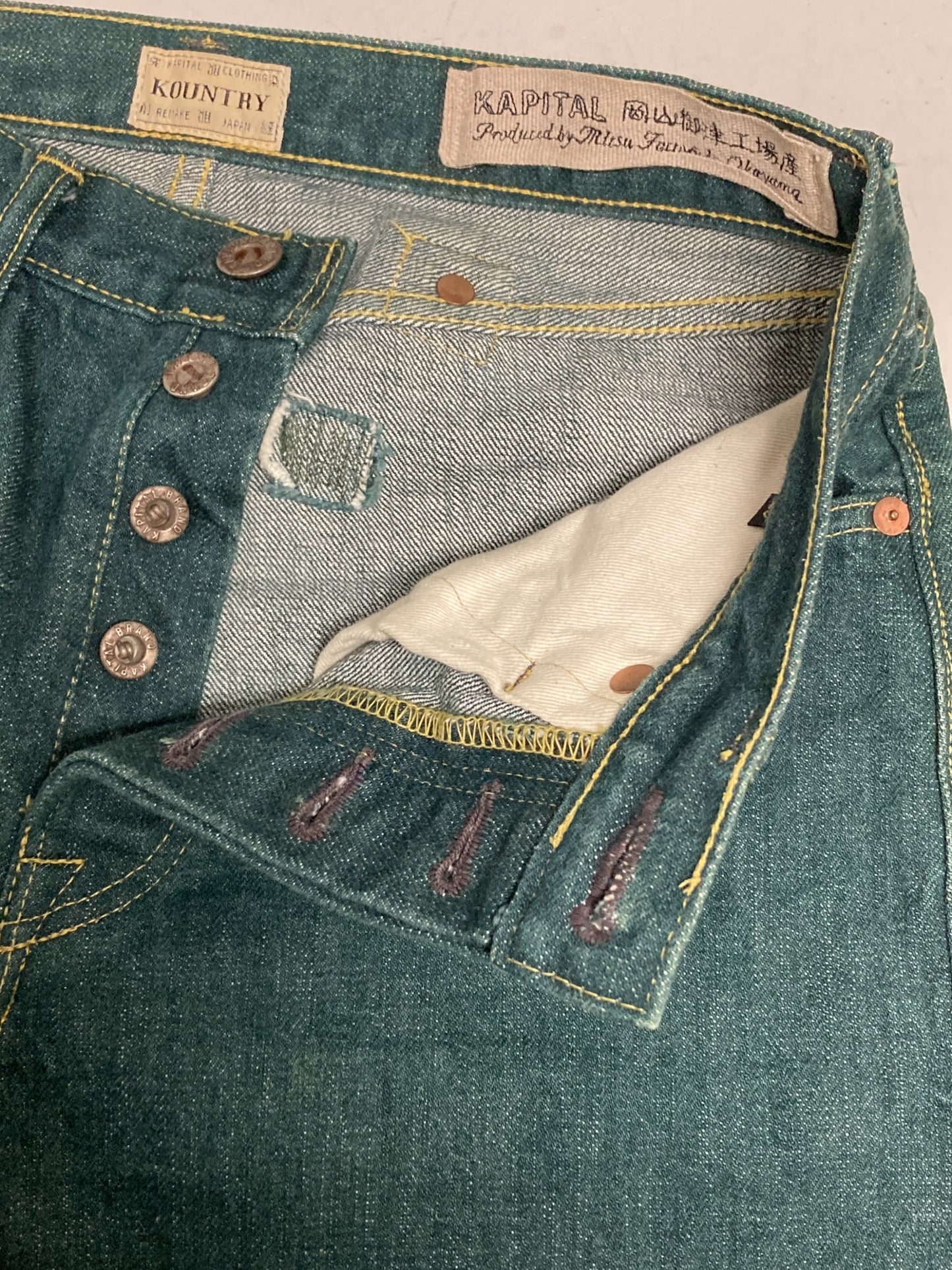 [Pre-owned] KAPITAL sarouel denim pants