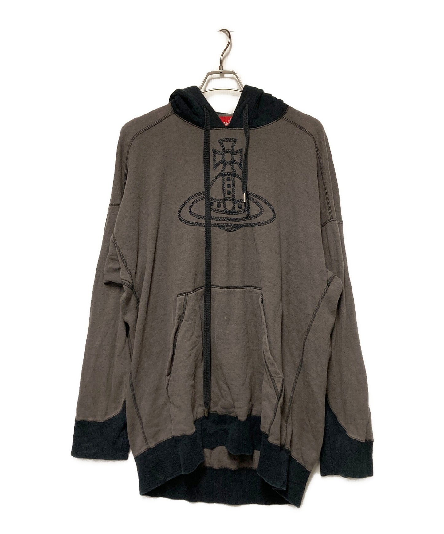 [Pre-owned] Vivienne Westwood RED LABEL Orb Logo Pullover Hoodie 17-13-321006