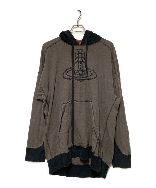 [Pre-owned] Vivienne Westwood RED LABEL Orb Logo Pullover Hoodie 17-13-321006