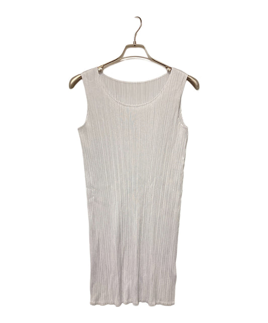 [Pre-owned] PLEATS PLEASE Pleated Sleeveless Dress PP55-JT104