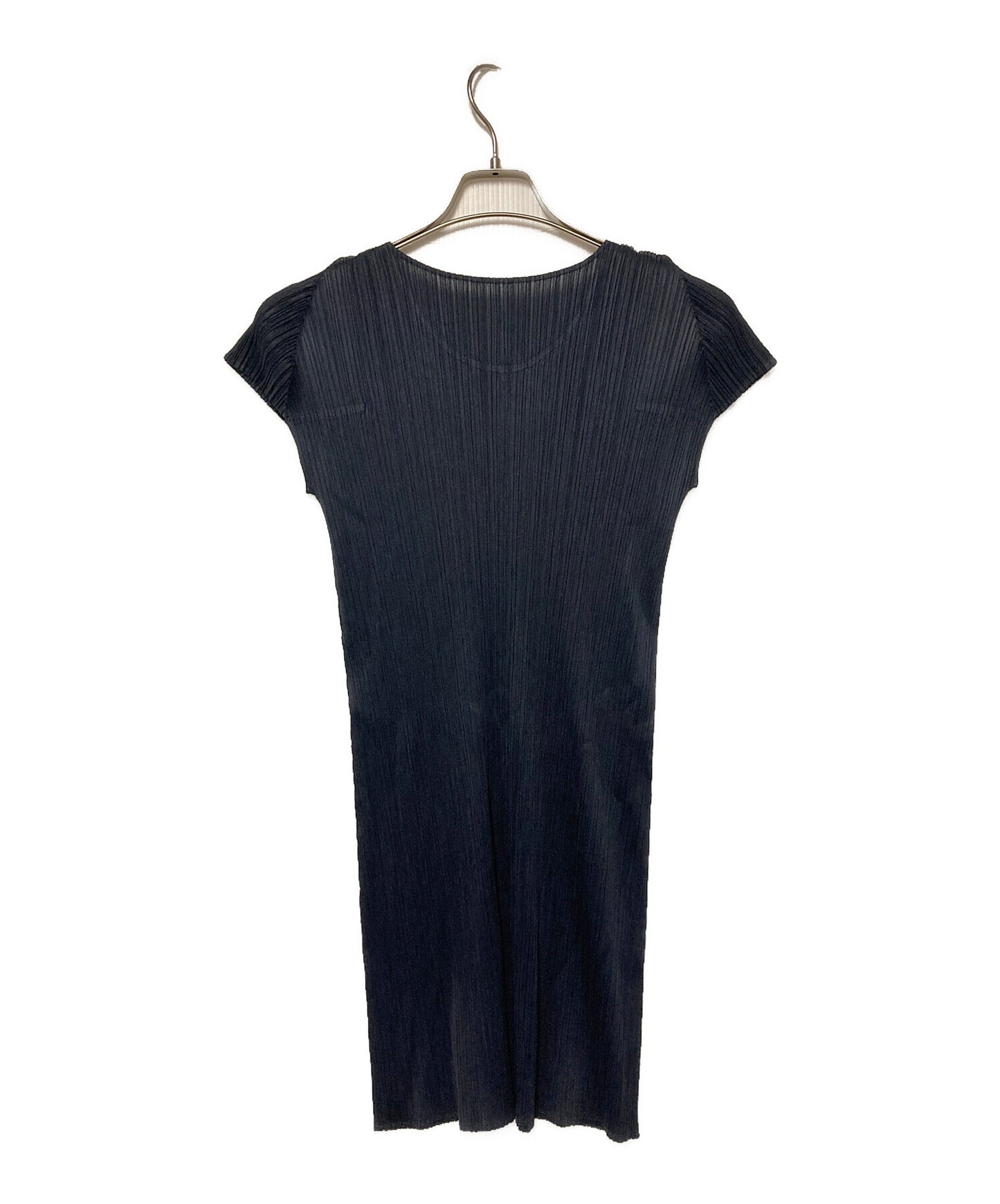 [Pre-owned] PLEATS PLEASE Short-Sleeved Pleated Dress PP31-JT229