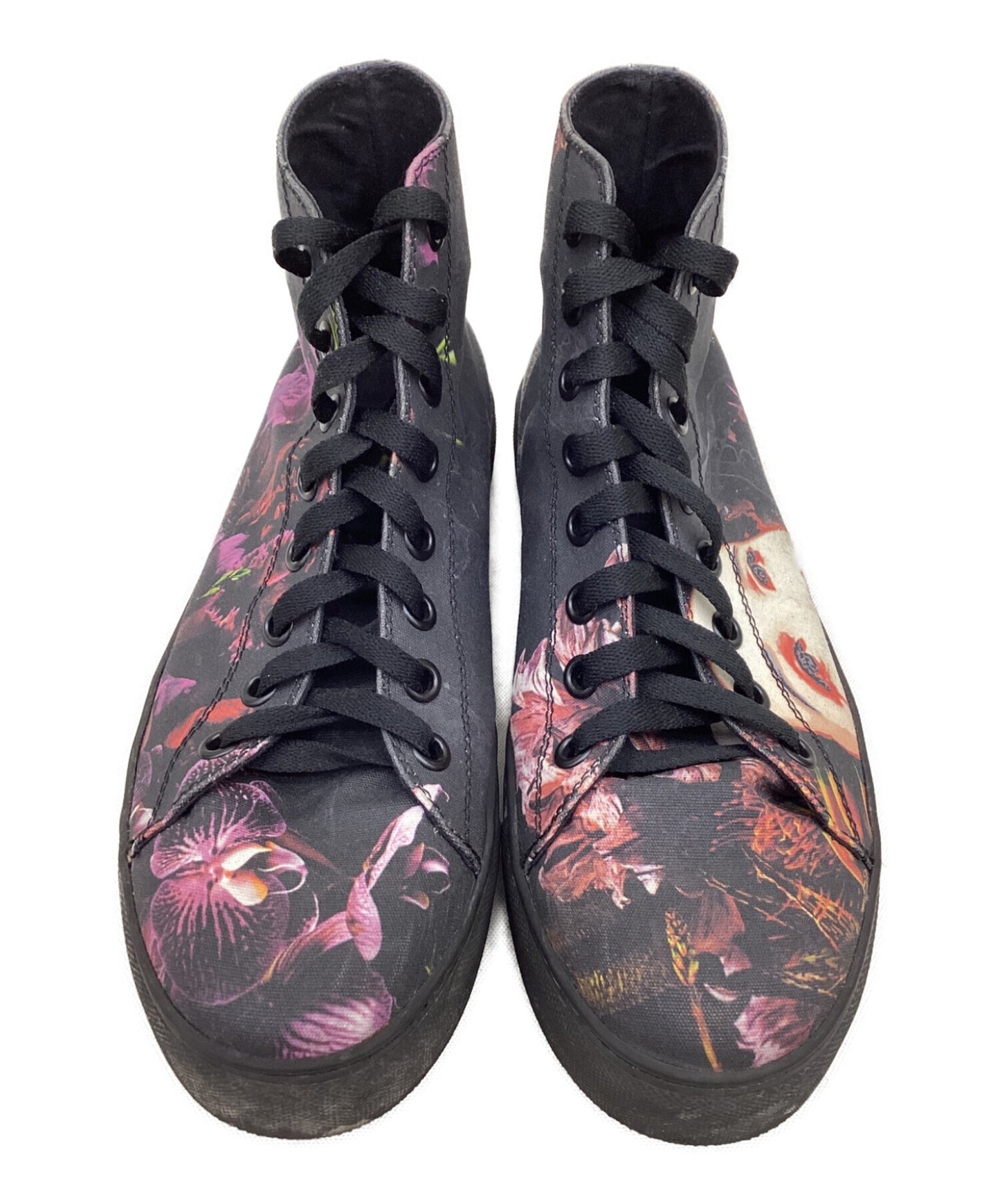 [Pre-owned] YOHJI YAMAMOTO Printed High Ket Sneakers