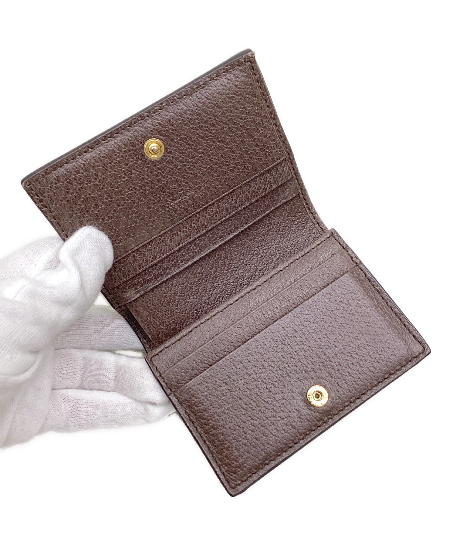 [Pre-owned] GUCCI bi-fold wallet 523155