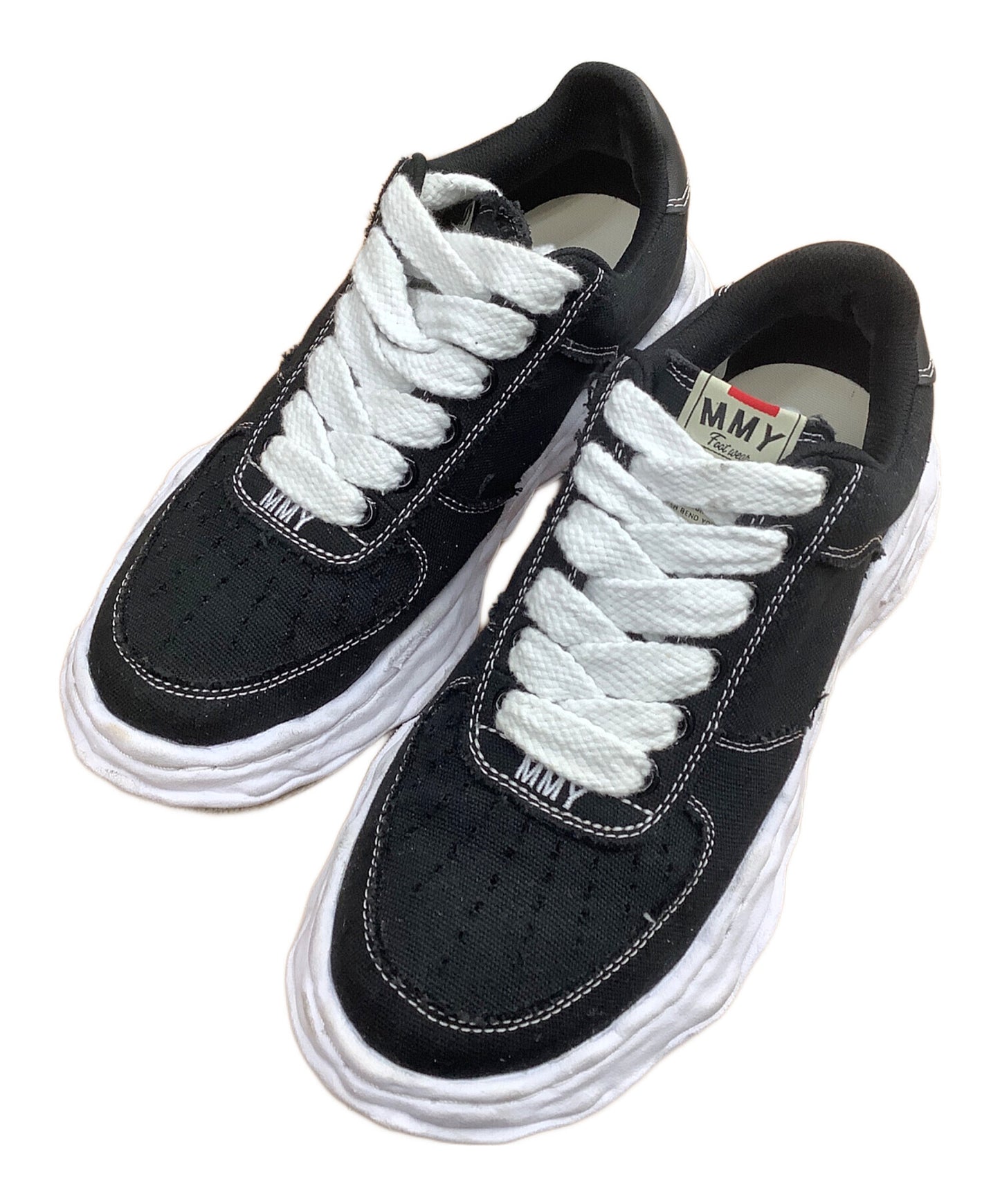 [Pre-owned] Maison MIHARA YASUHIRO "WAYNE" OG Sole Canvas Low-top Sneaker A10FW720