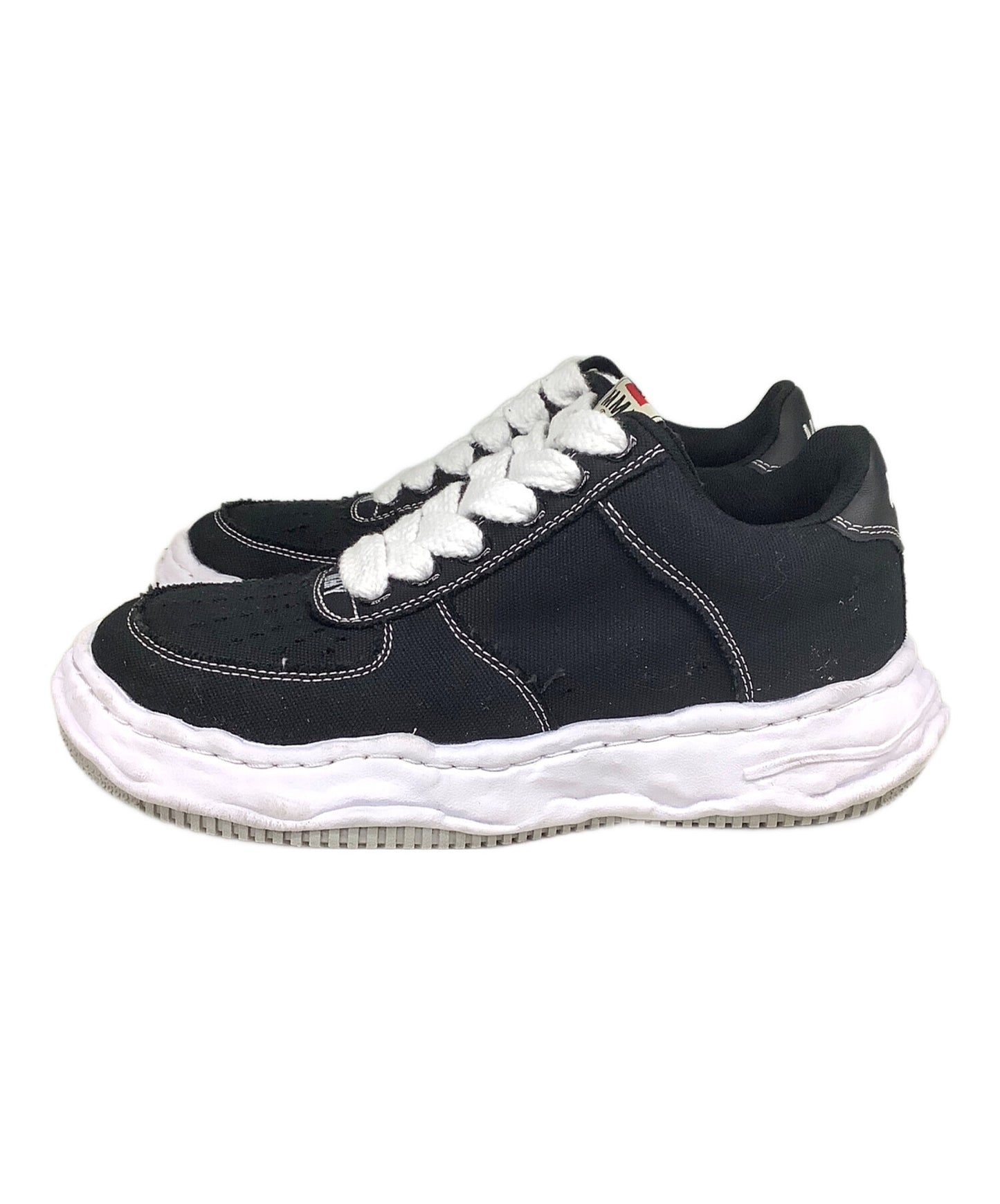 [Pre-owned] Maison MIHARA YASUHIRO "WAYNE" OG Sole Canvas Low-top Sneaker A10FW720