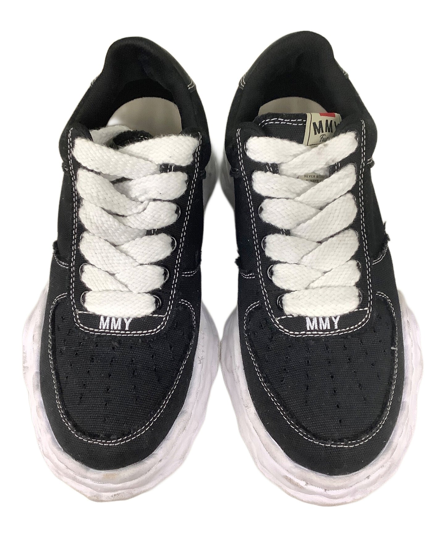 [Pre-owned] Maison MIHARA YASUHIRO "WAYNE" OG Sole Canvas Low-top Sneaker A10FW720