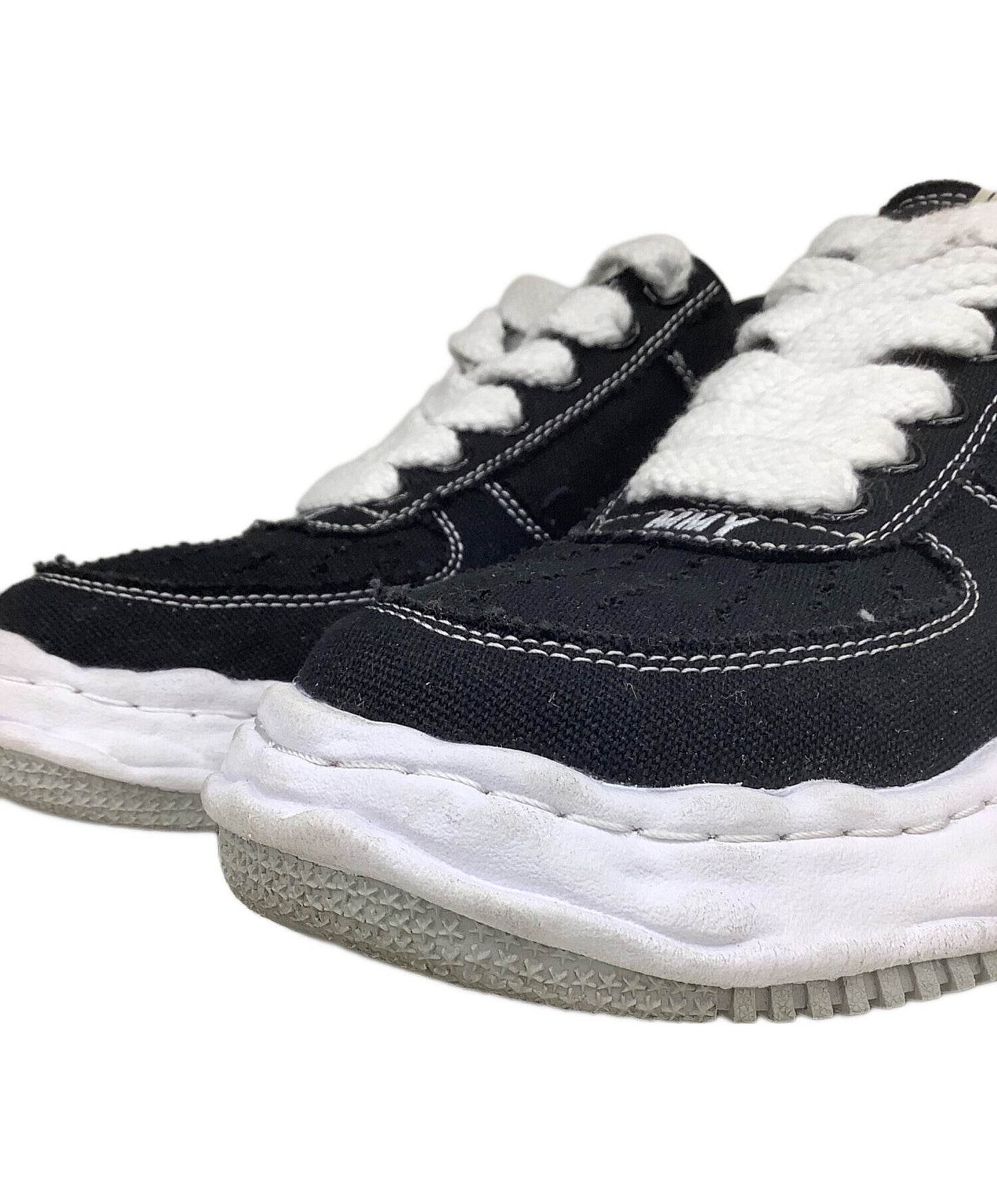 [Pre-owned] Maison MIHARA YASUHIRO "WAYNE" OG Sole Canvas Low-top Sneaker A10FW720