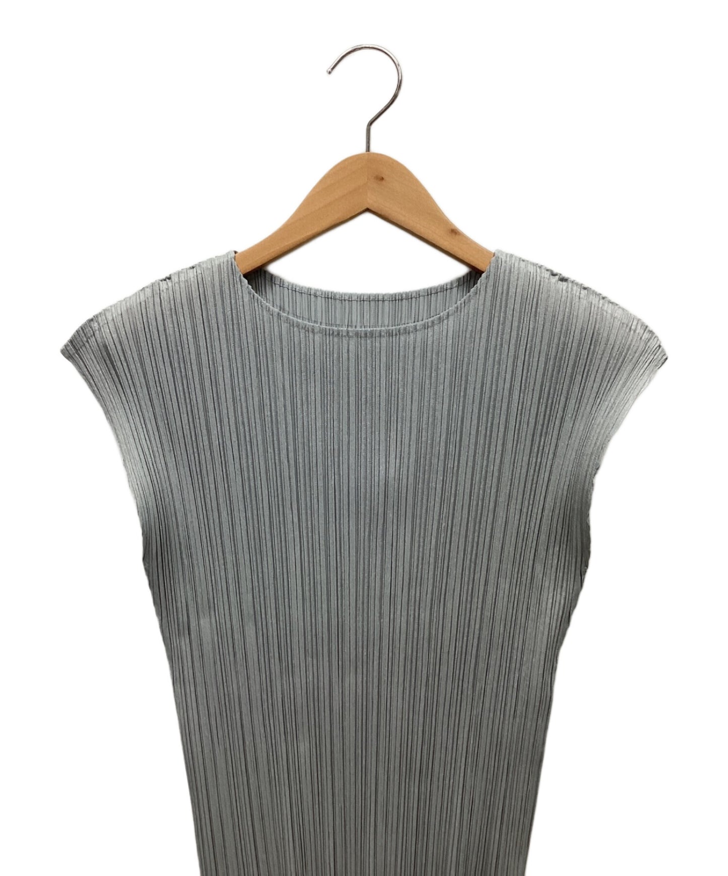 [Pre-owned] PLEATS PLEASE Sleeveless pleated top